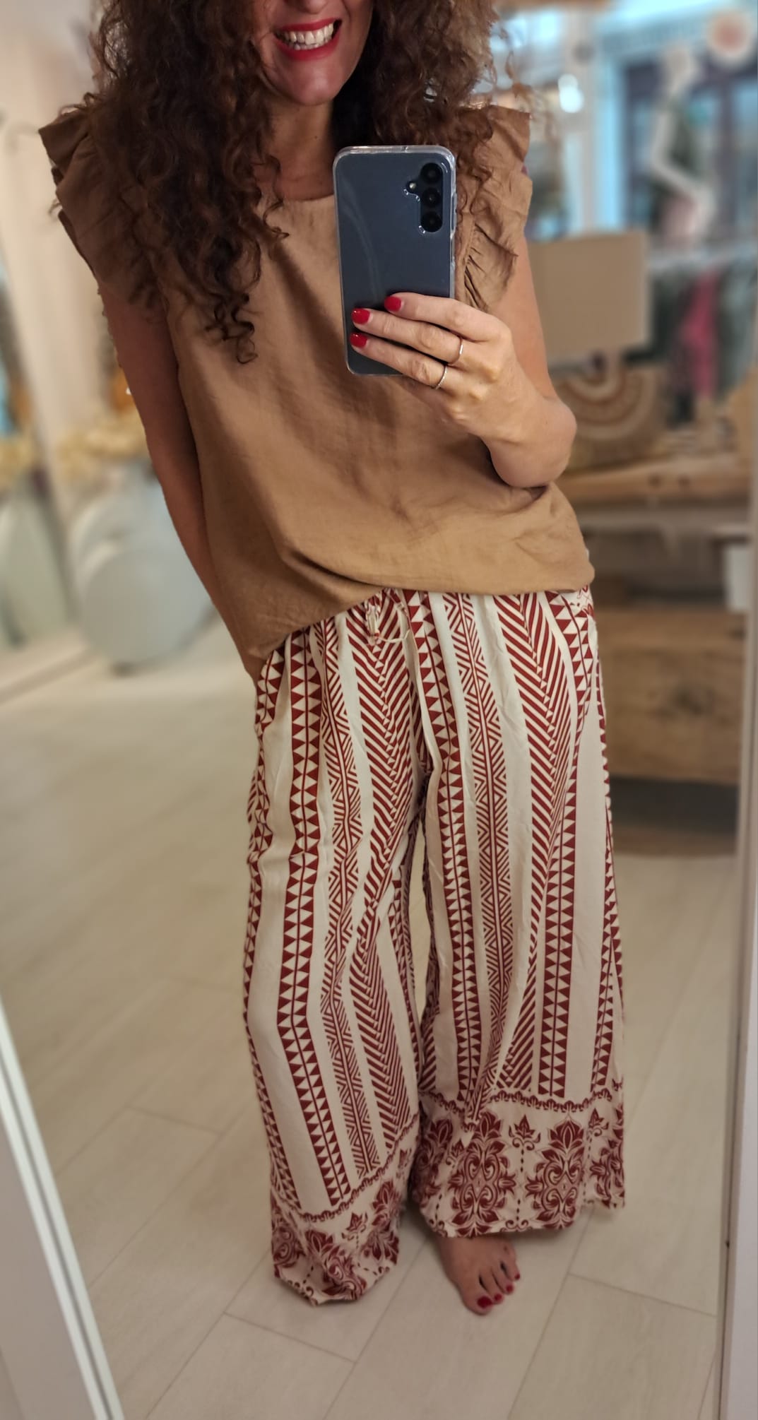 Akira Printed Trousers