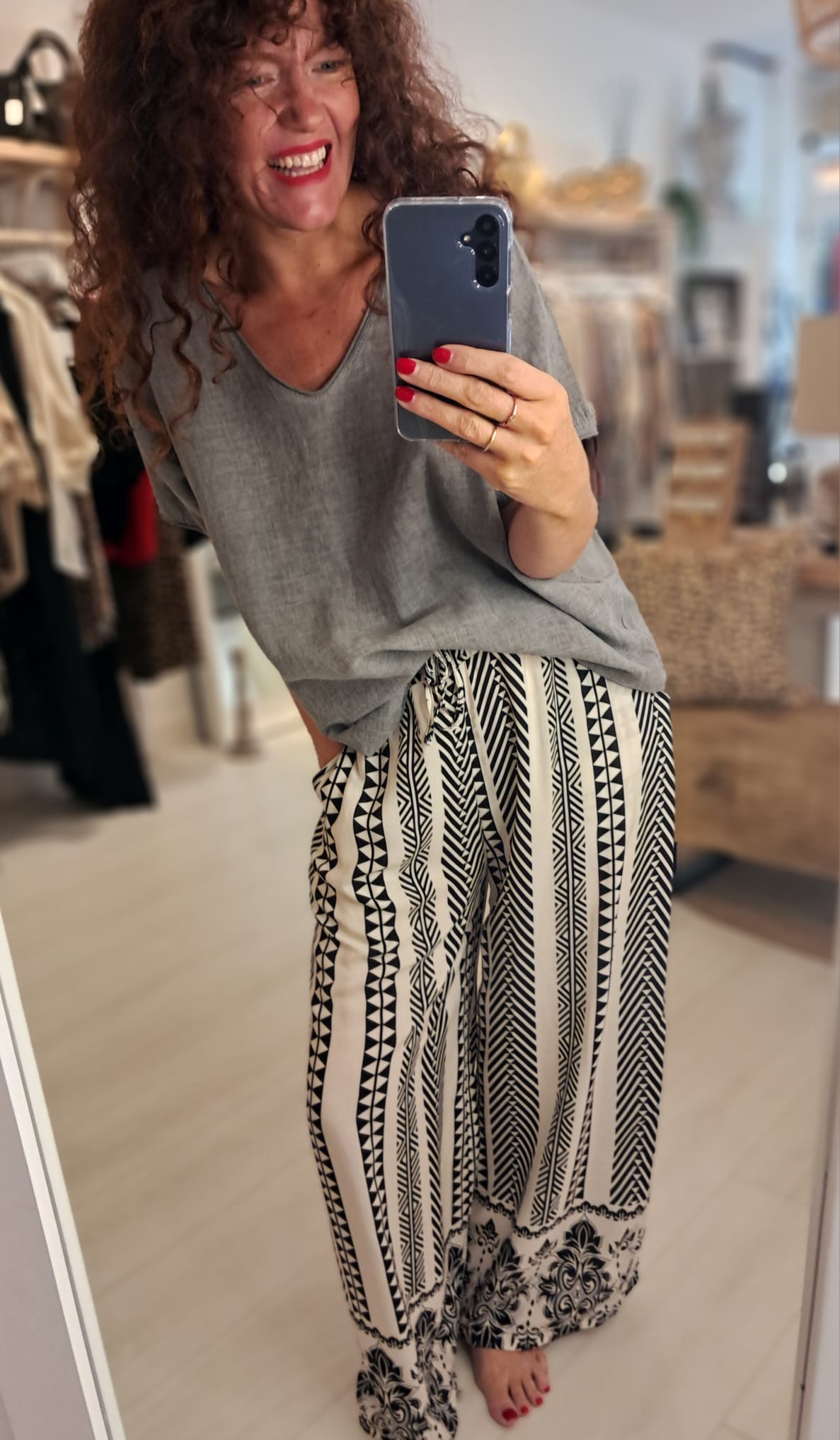 Akira Printed Trousers