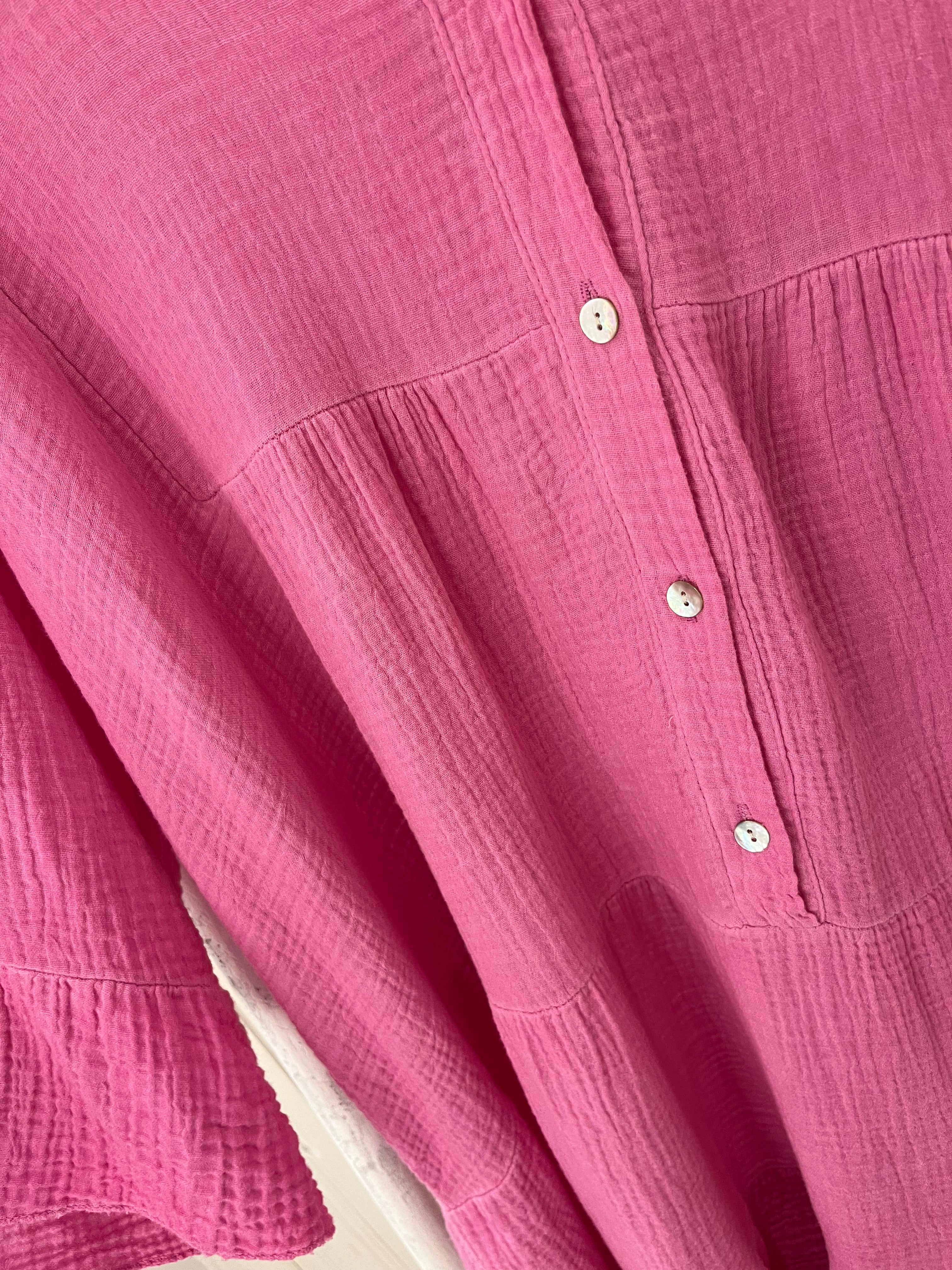 Cora Cheesecloth smock