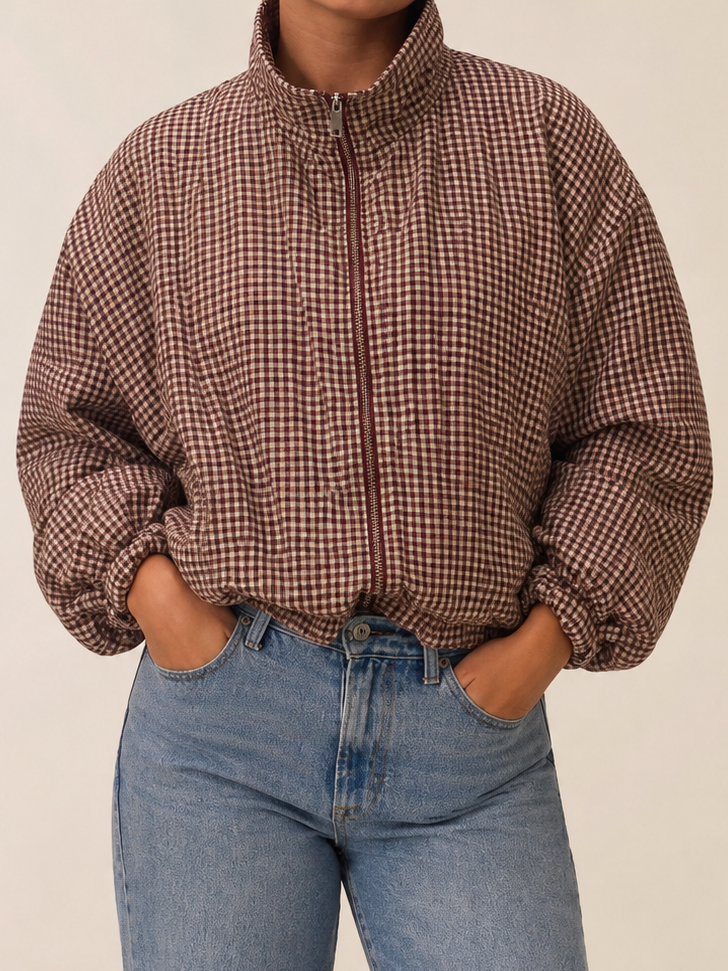 Luca Checkered Jacket