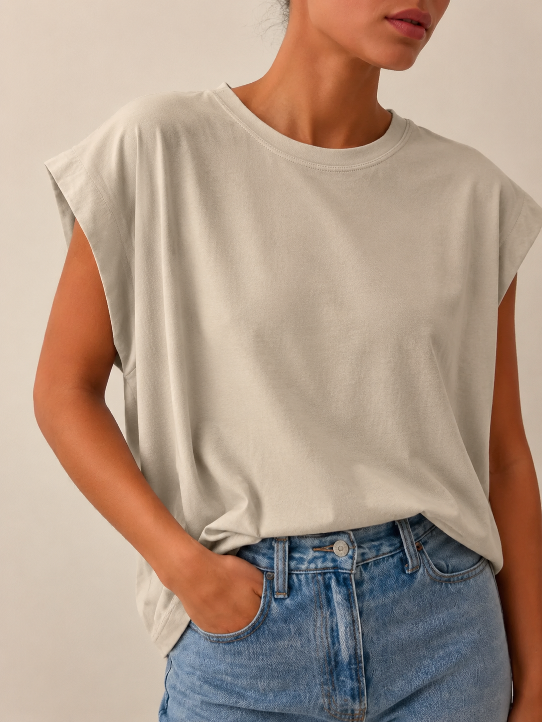Callie Relaxed Staple Tee