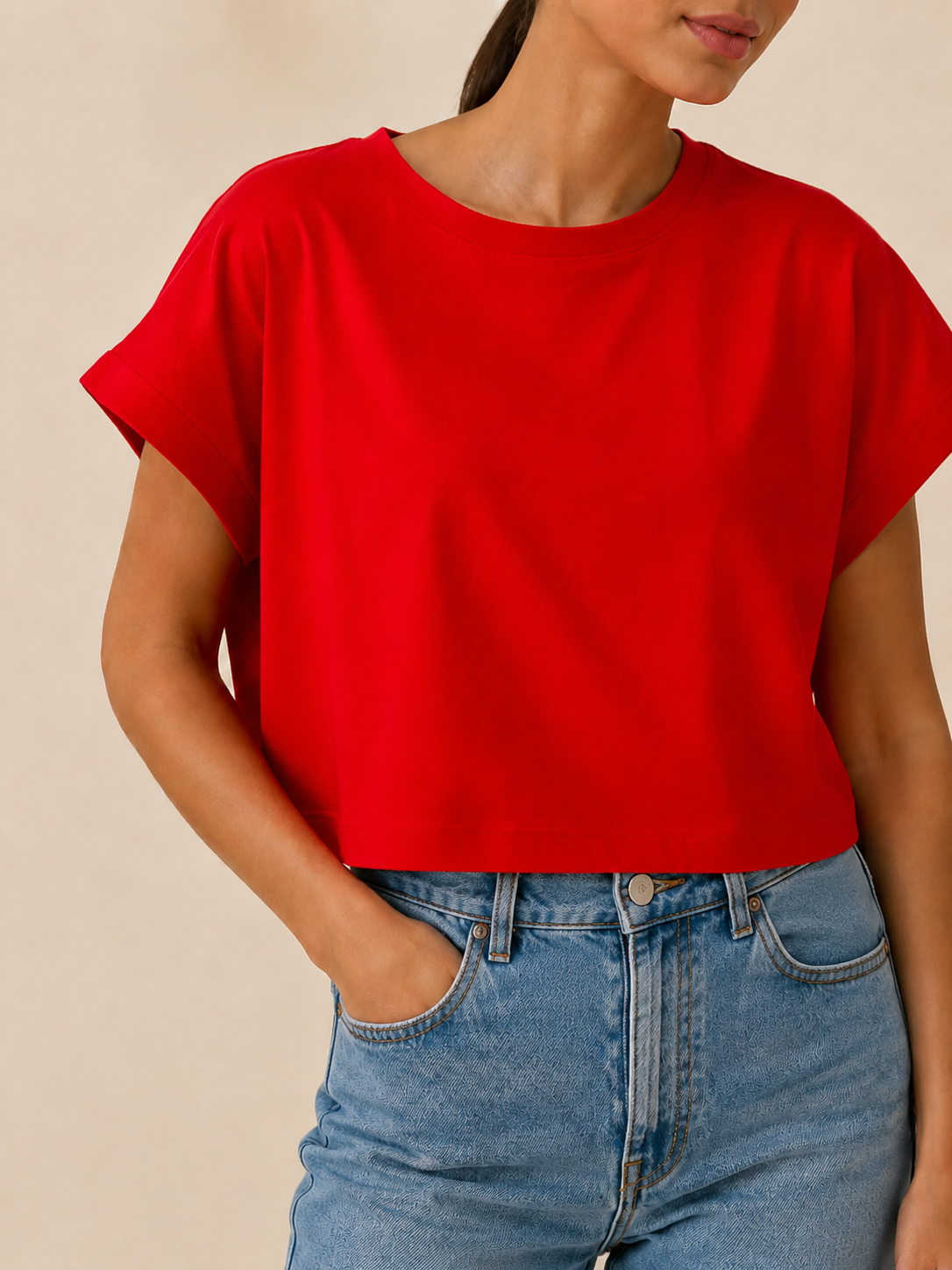 Callie Relaxed Staple Tee