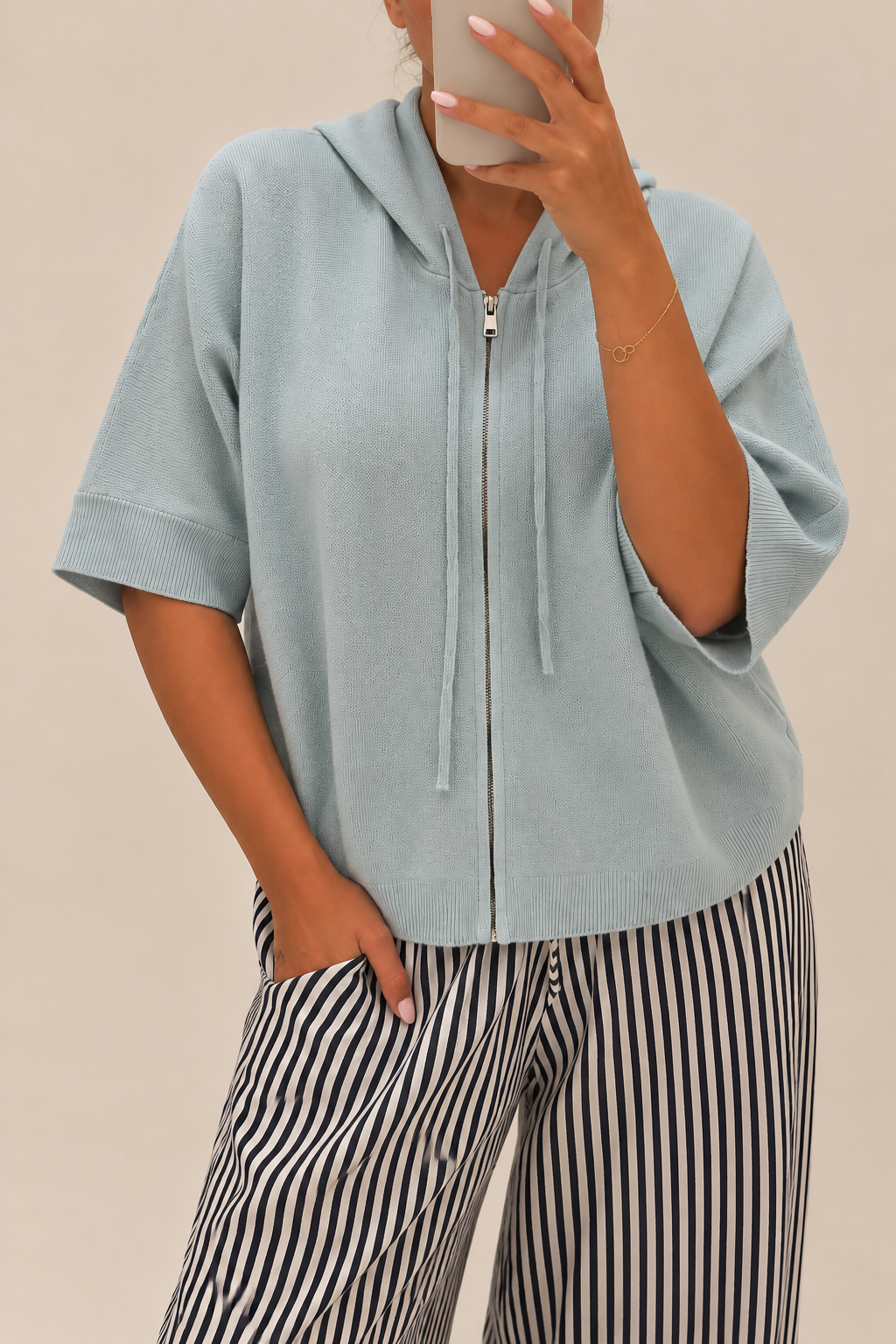 Zoe Zip-up Knit