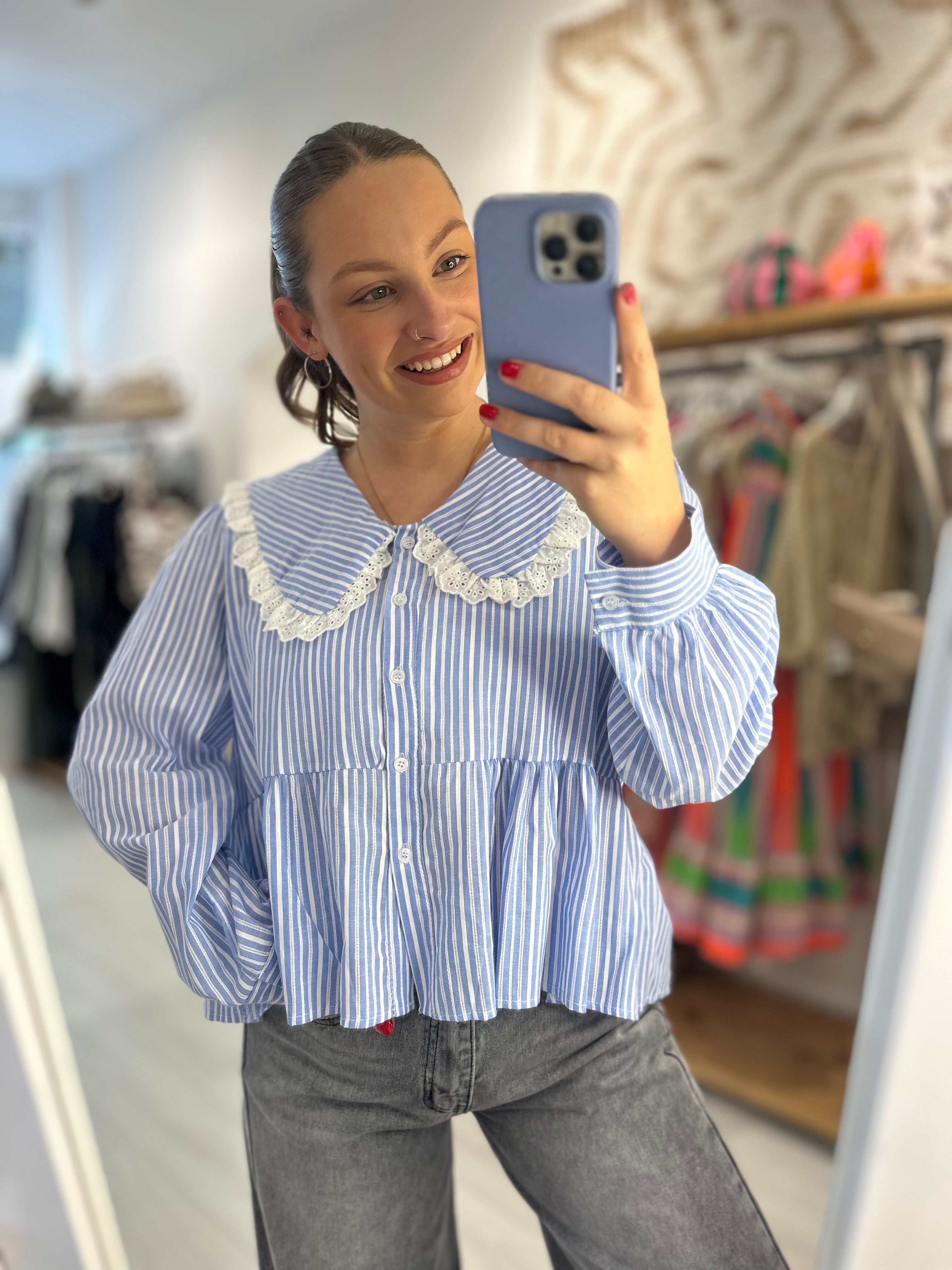Peter Pan Stripe Shirt