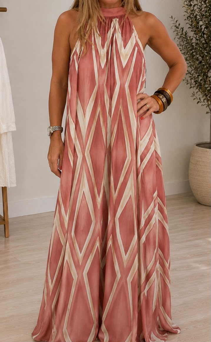Mariah Halterneck Maxi