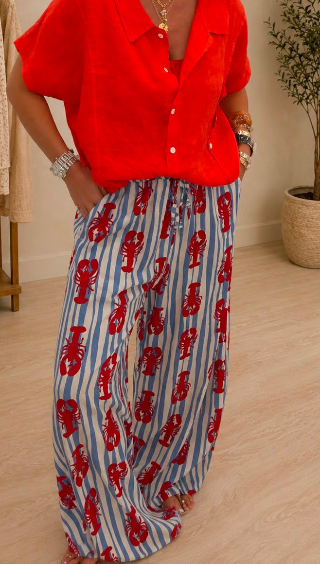 Lily Wide Leg Trousers