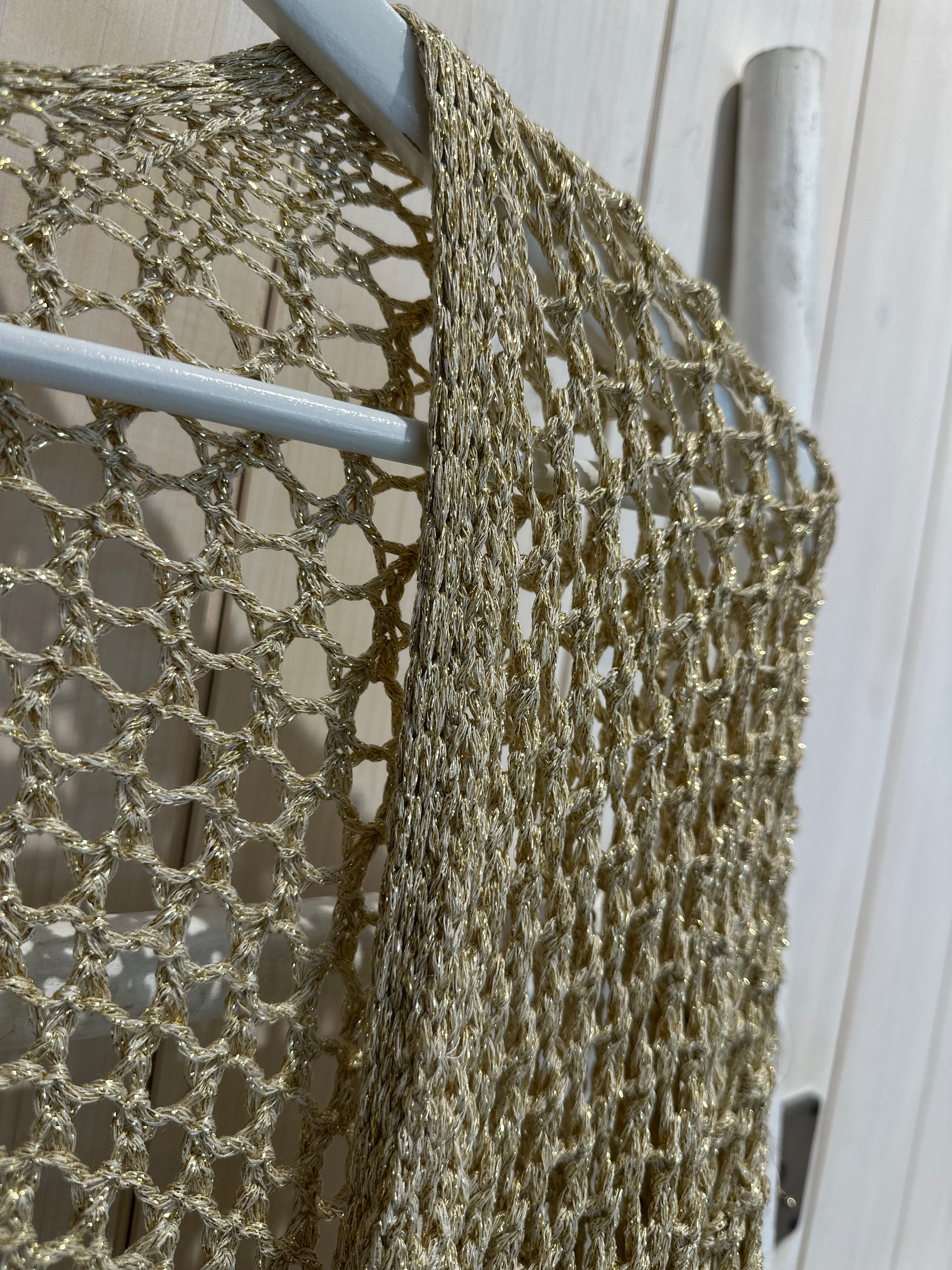Viviana Crochet Open Cardigan