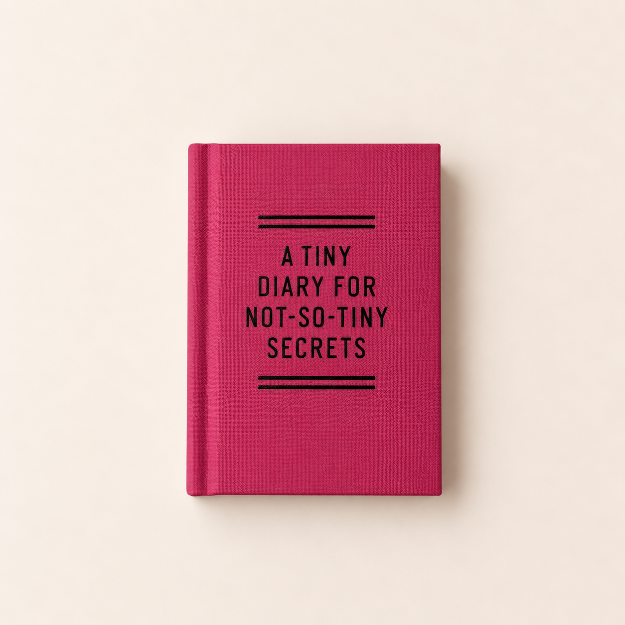 Tiny not-so-tiny secrets book