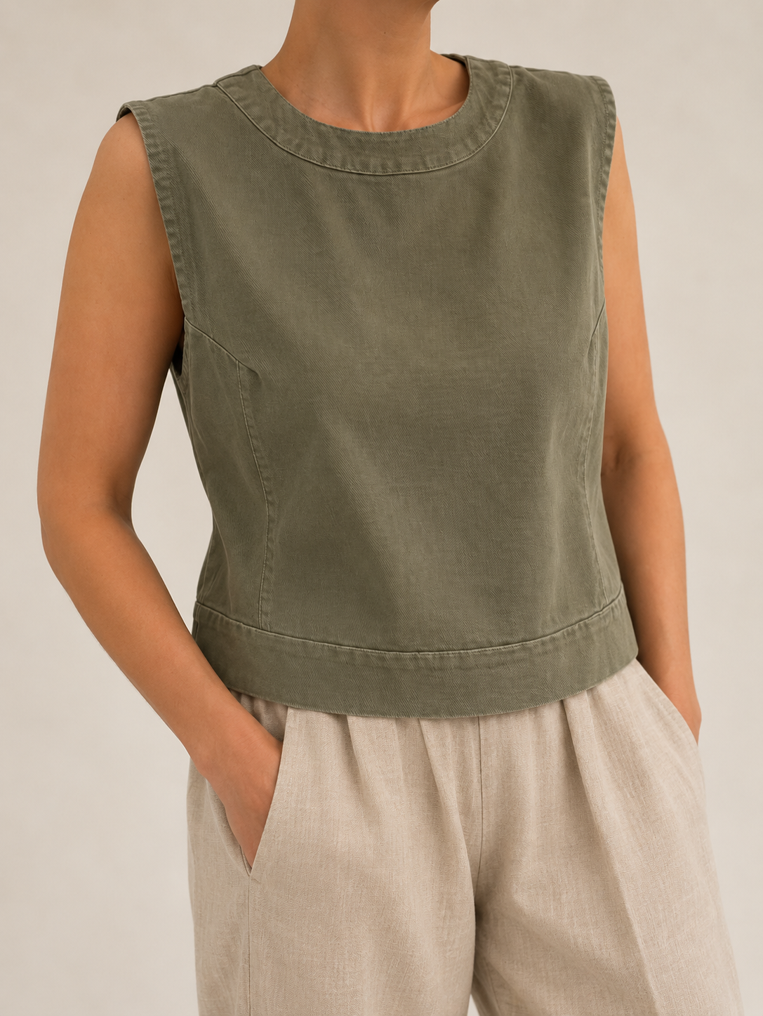 Carrie Canvas Tank