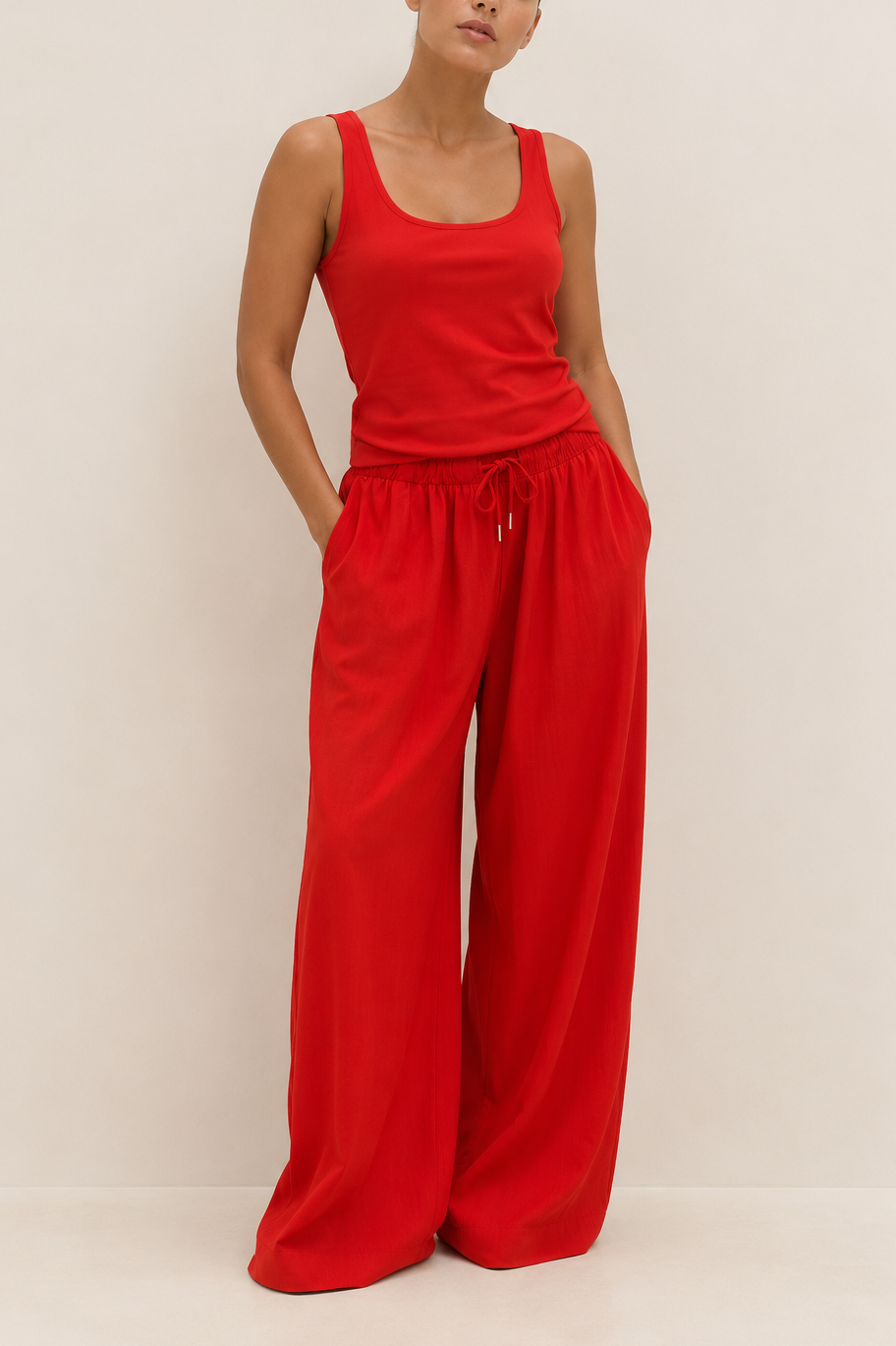 Romy Wide Leg Trousers