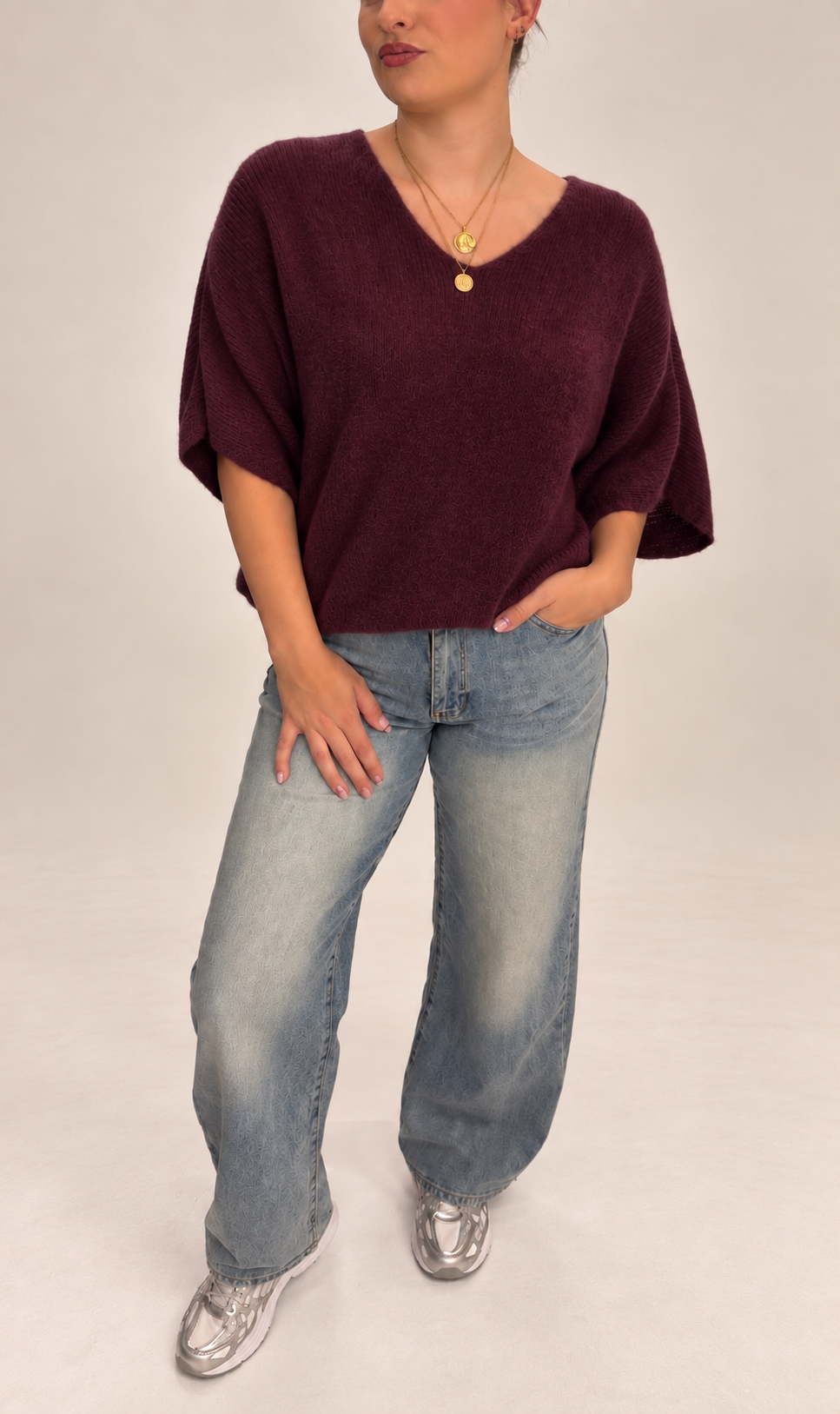 Annie Alpaca Batwing Knit