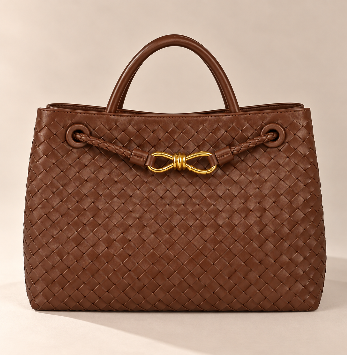 Boti Beau Woven Faux Leather Bag