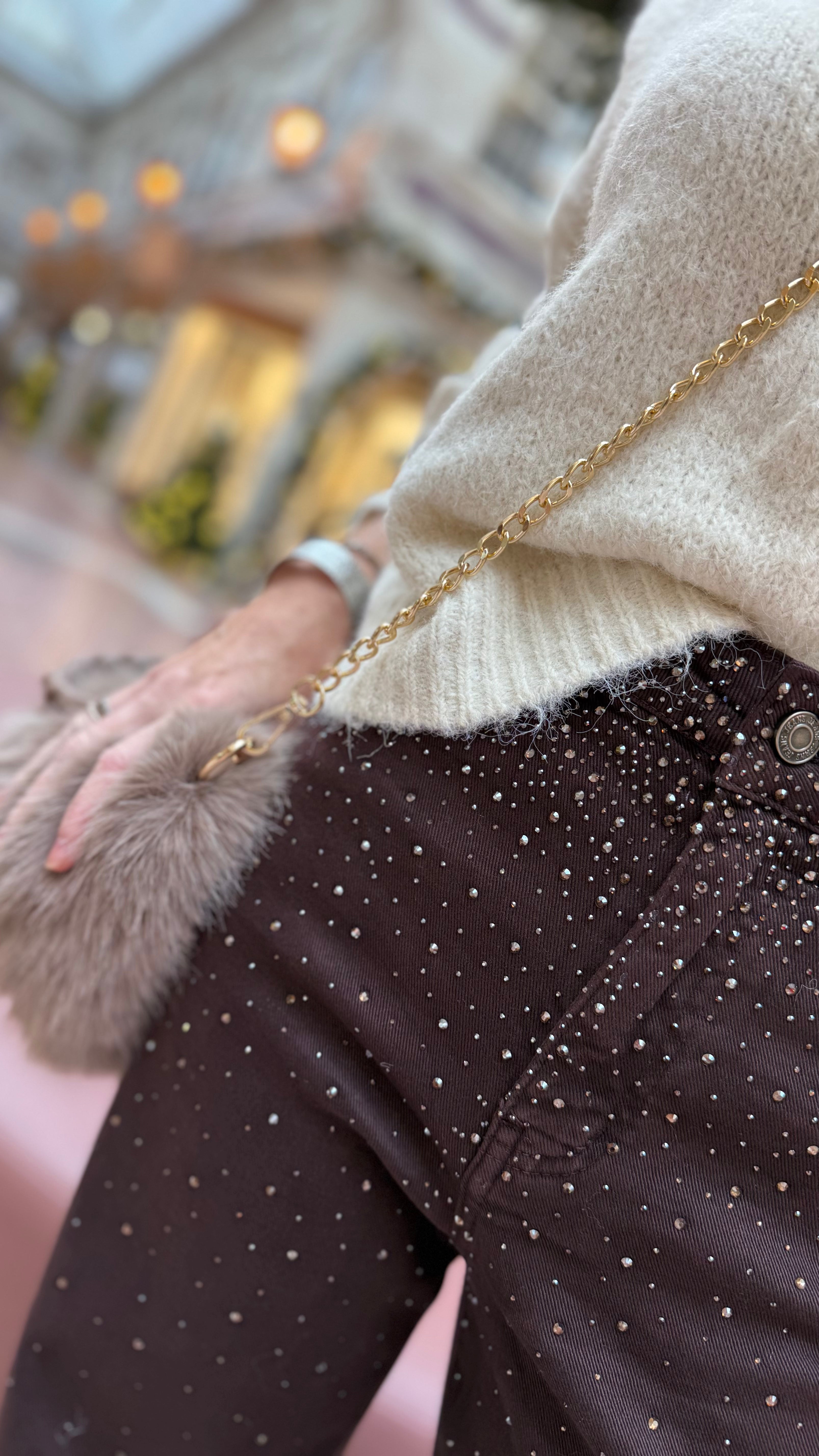 Myra Diamond Dad Fit Jeans