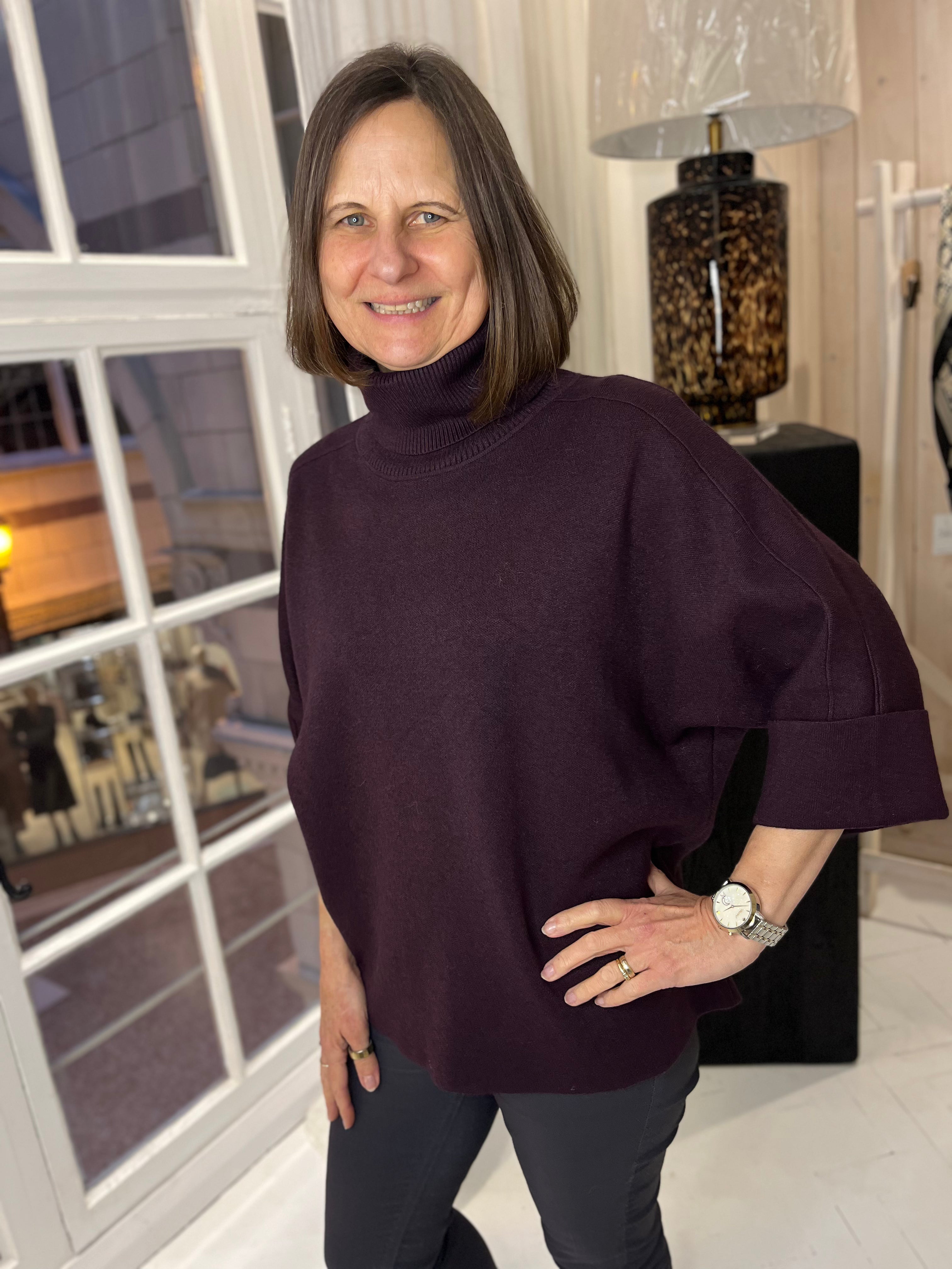 Brigitte Roll Neck Knit