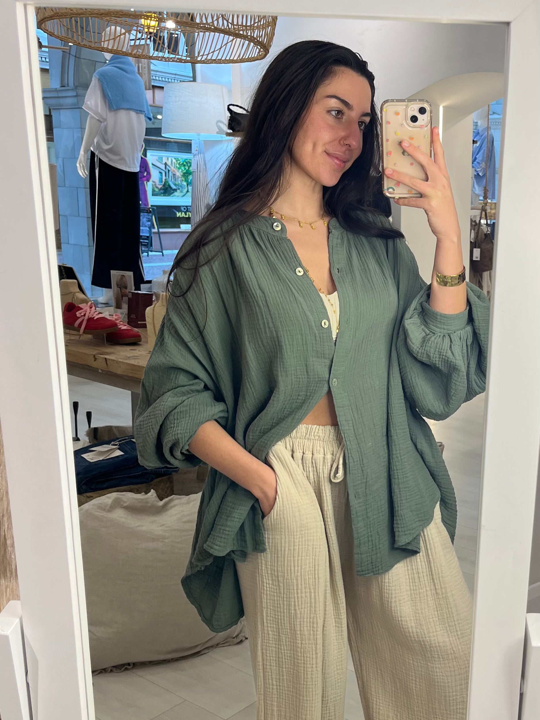 Colette Cheesecloth Shirt