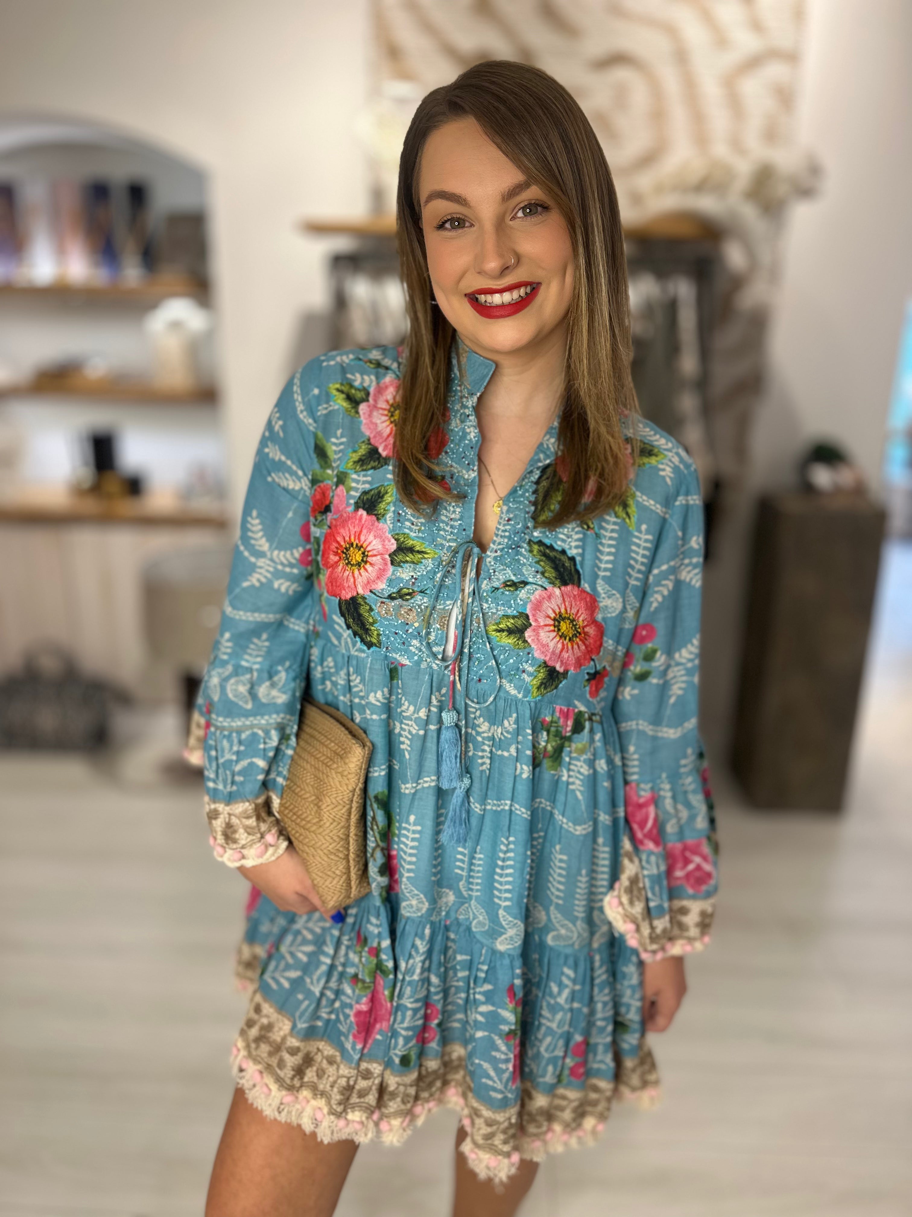 Aurelia Smock Dress