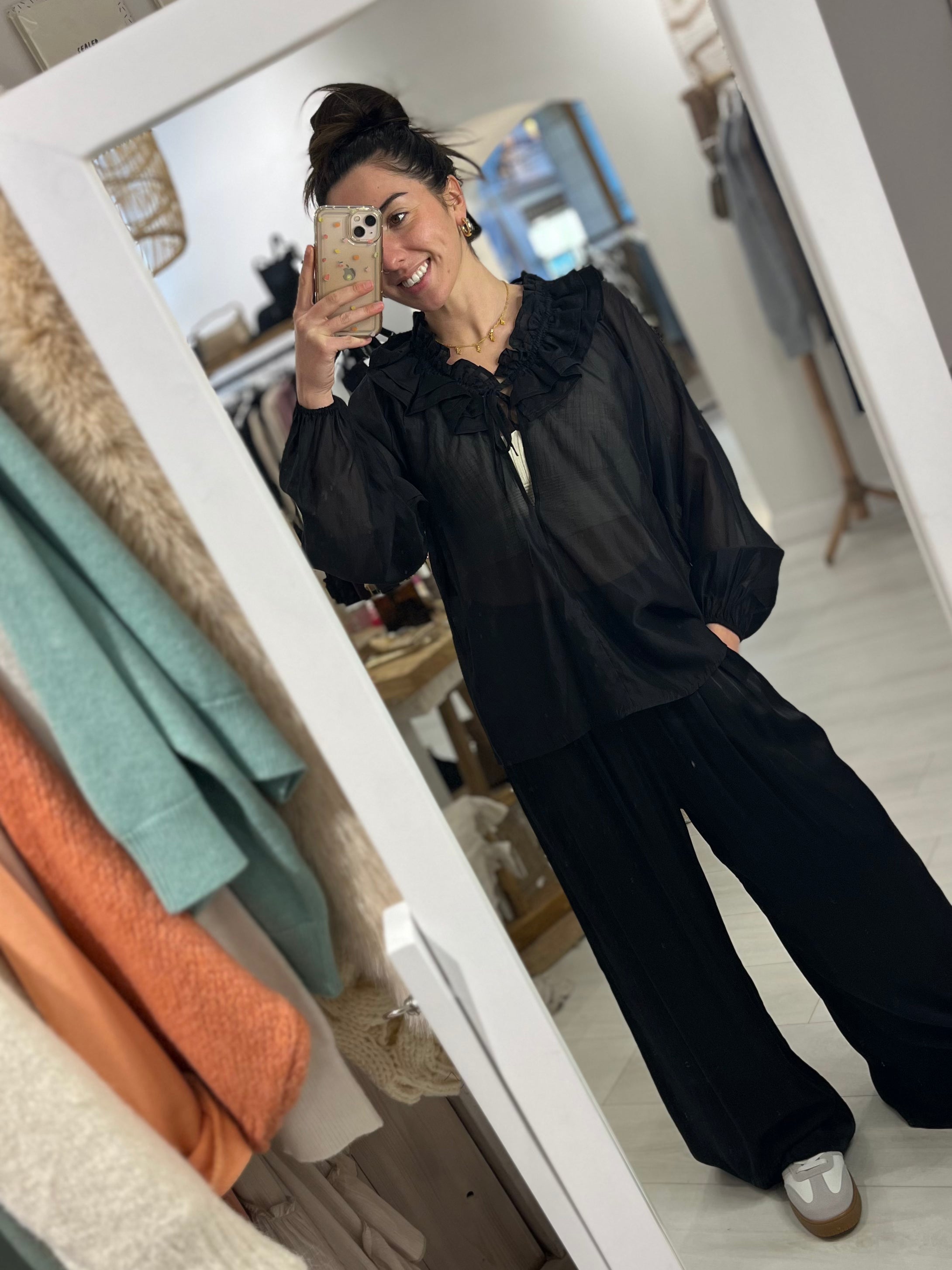 Pollyanna Frill Blouse