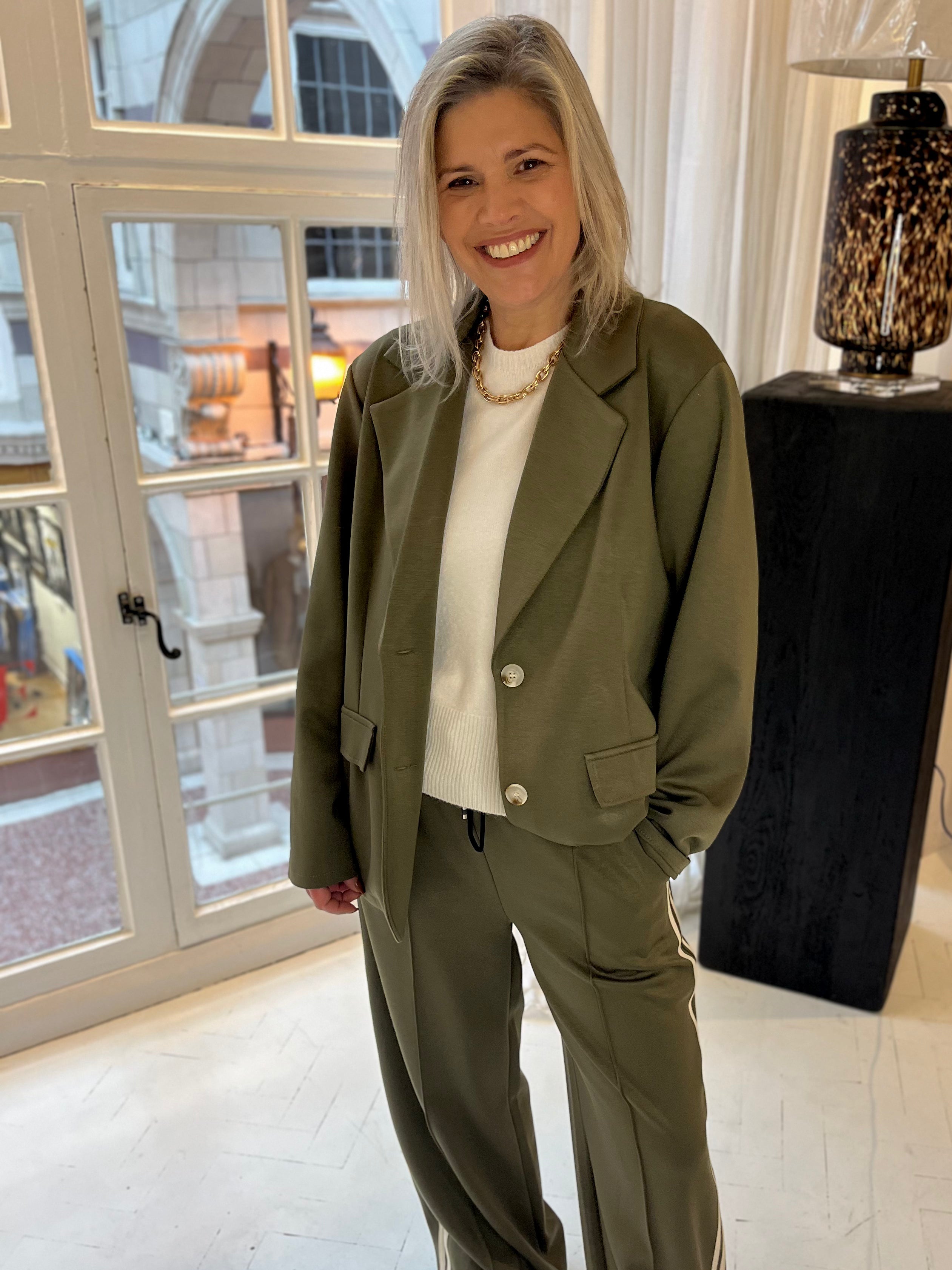 Josie Trouser + Blazer Set