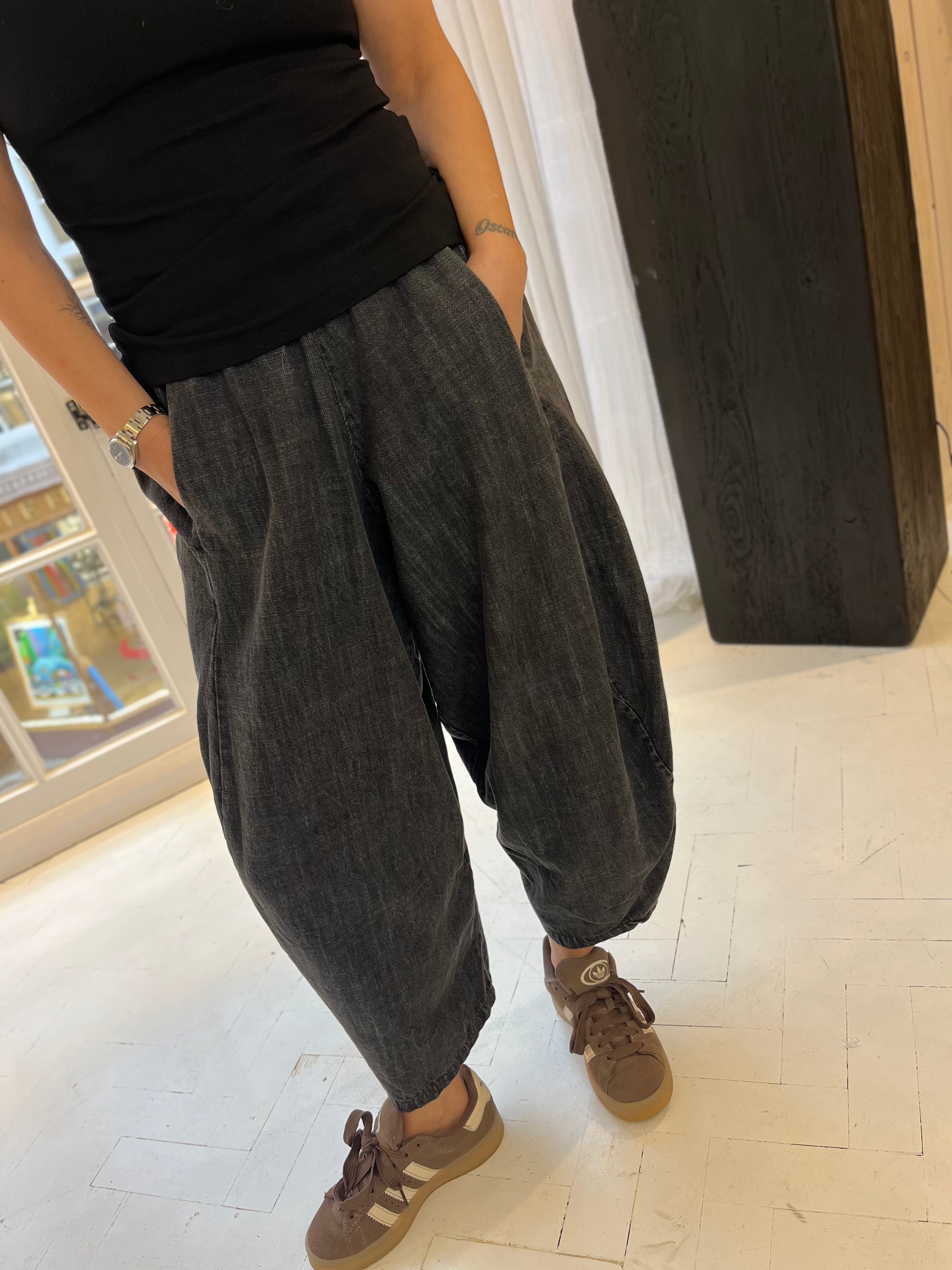 Denim Cocoon Pants