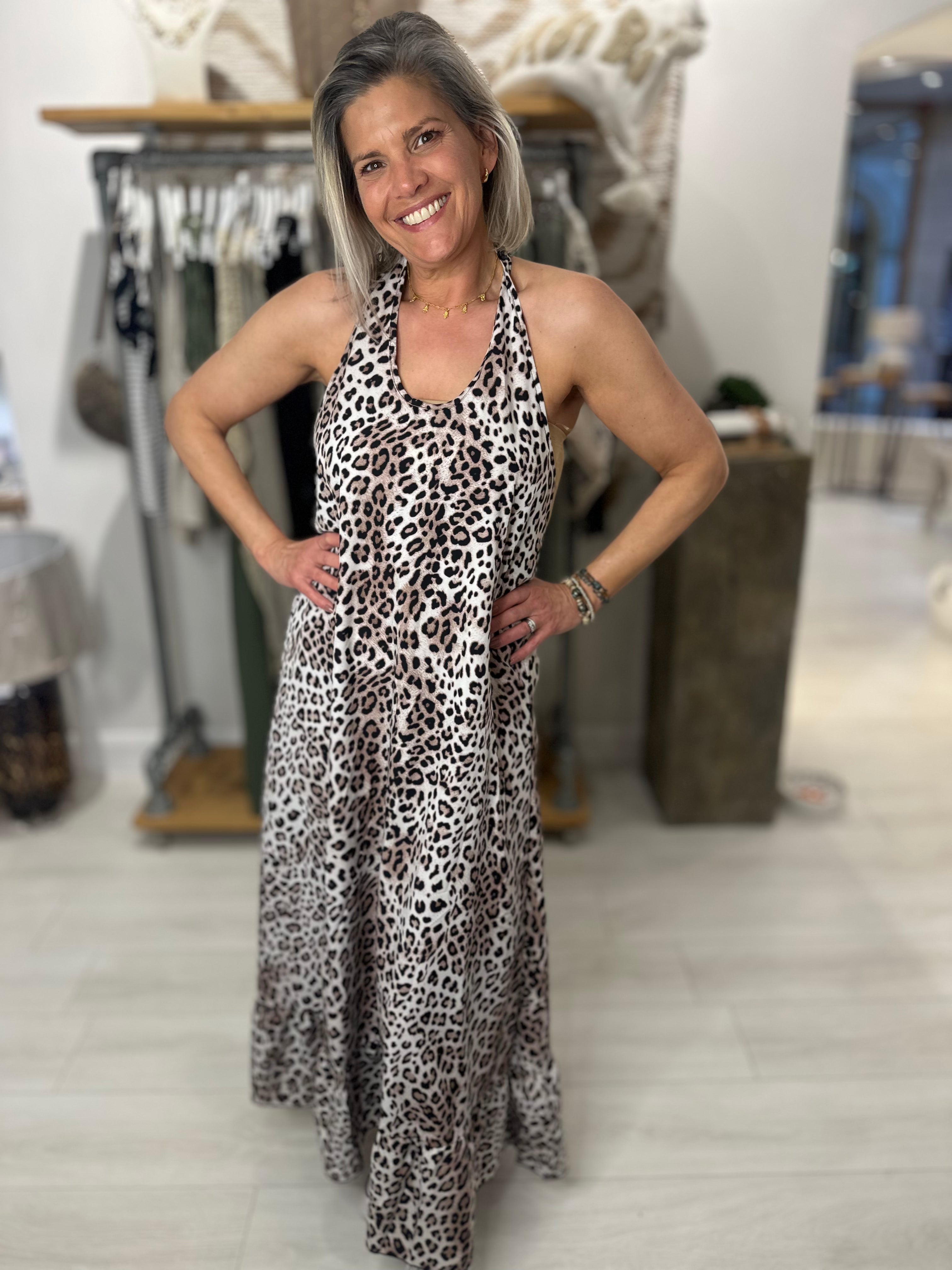 Nova Leopard Dress