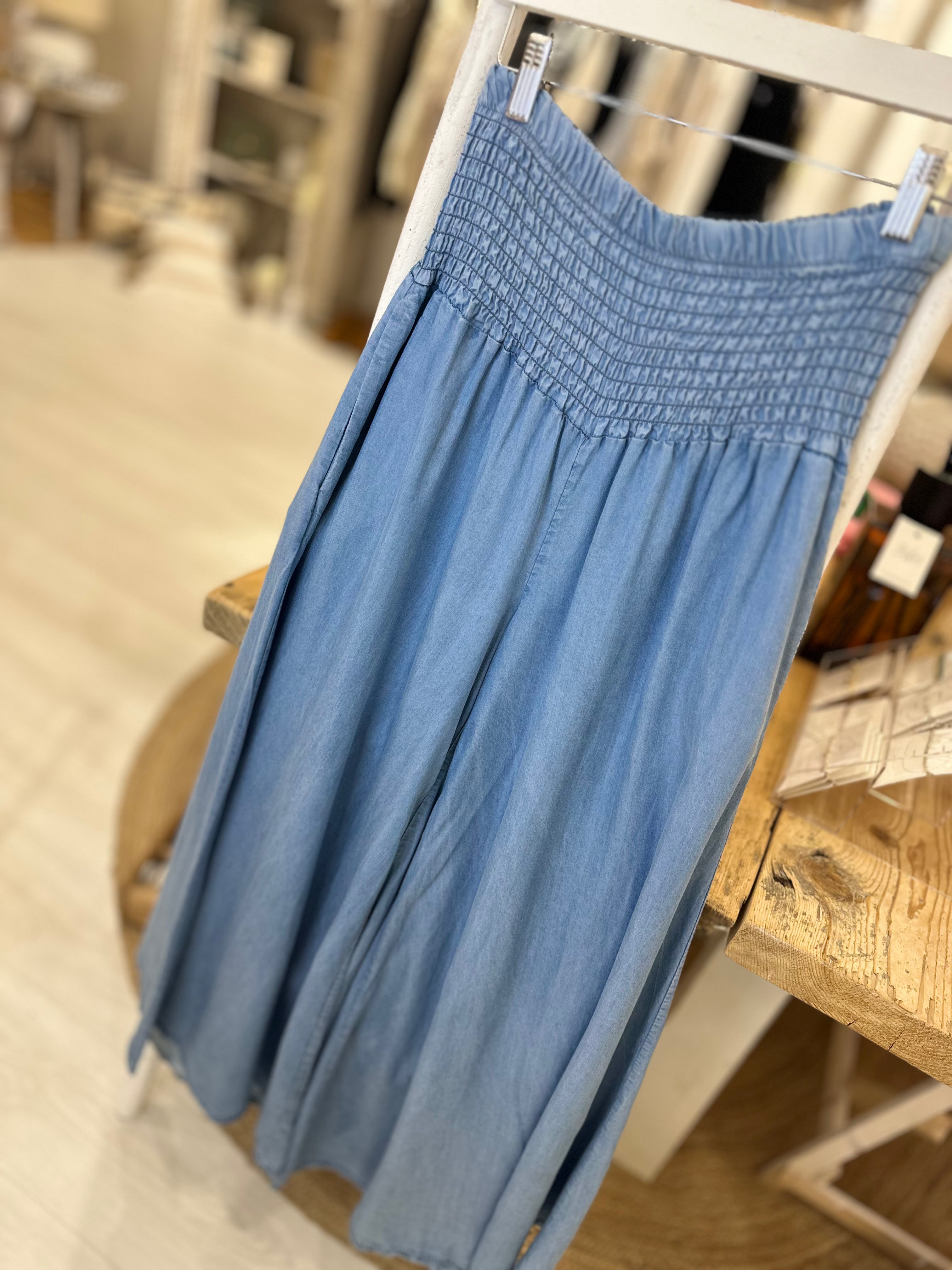 Denim Palazzos