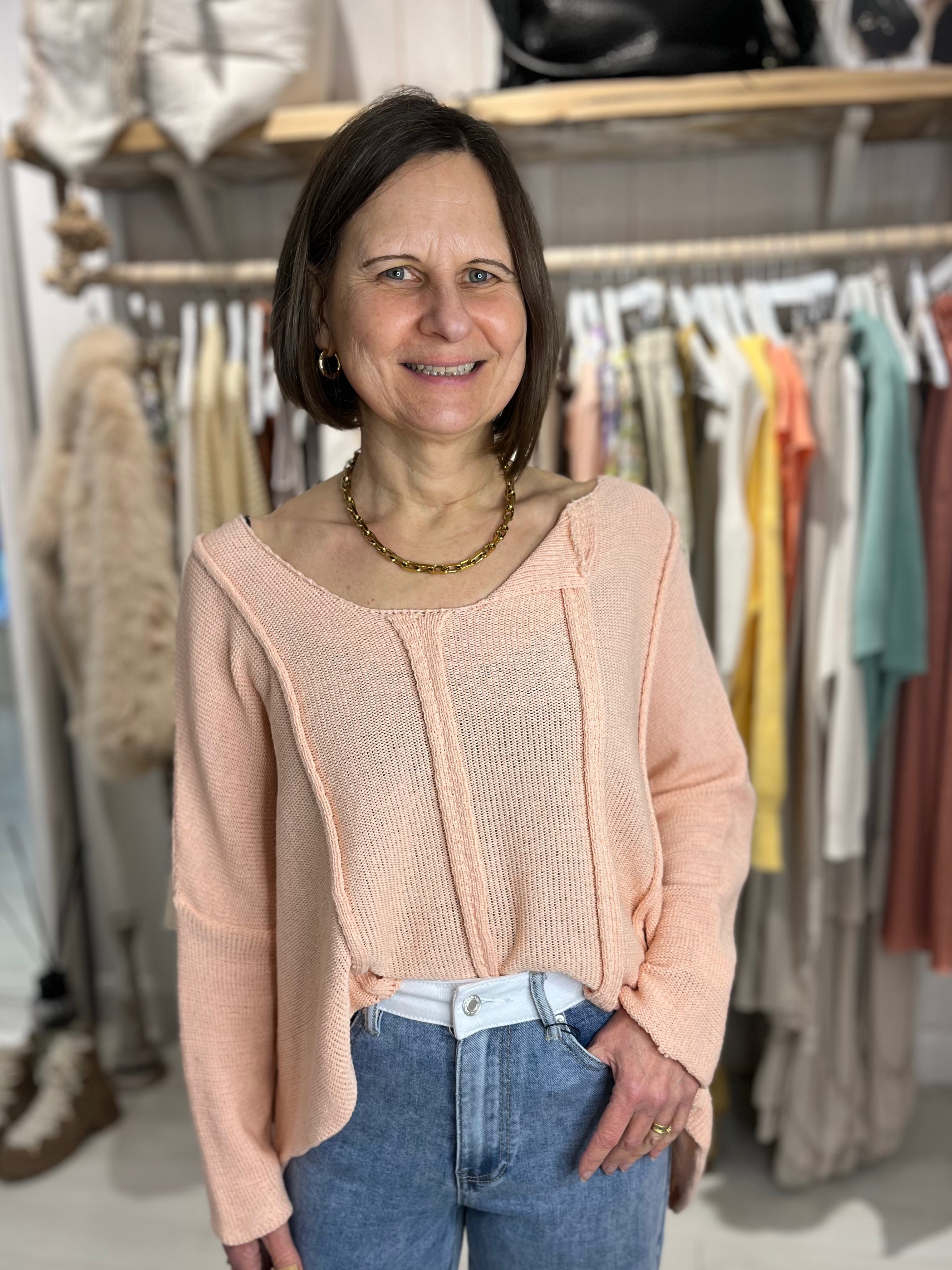 Josie Crochet Knit
