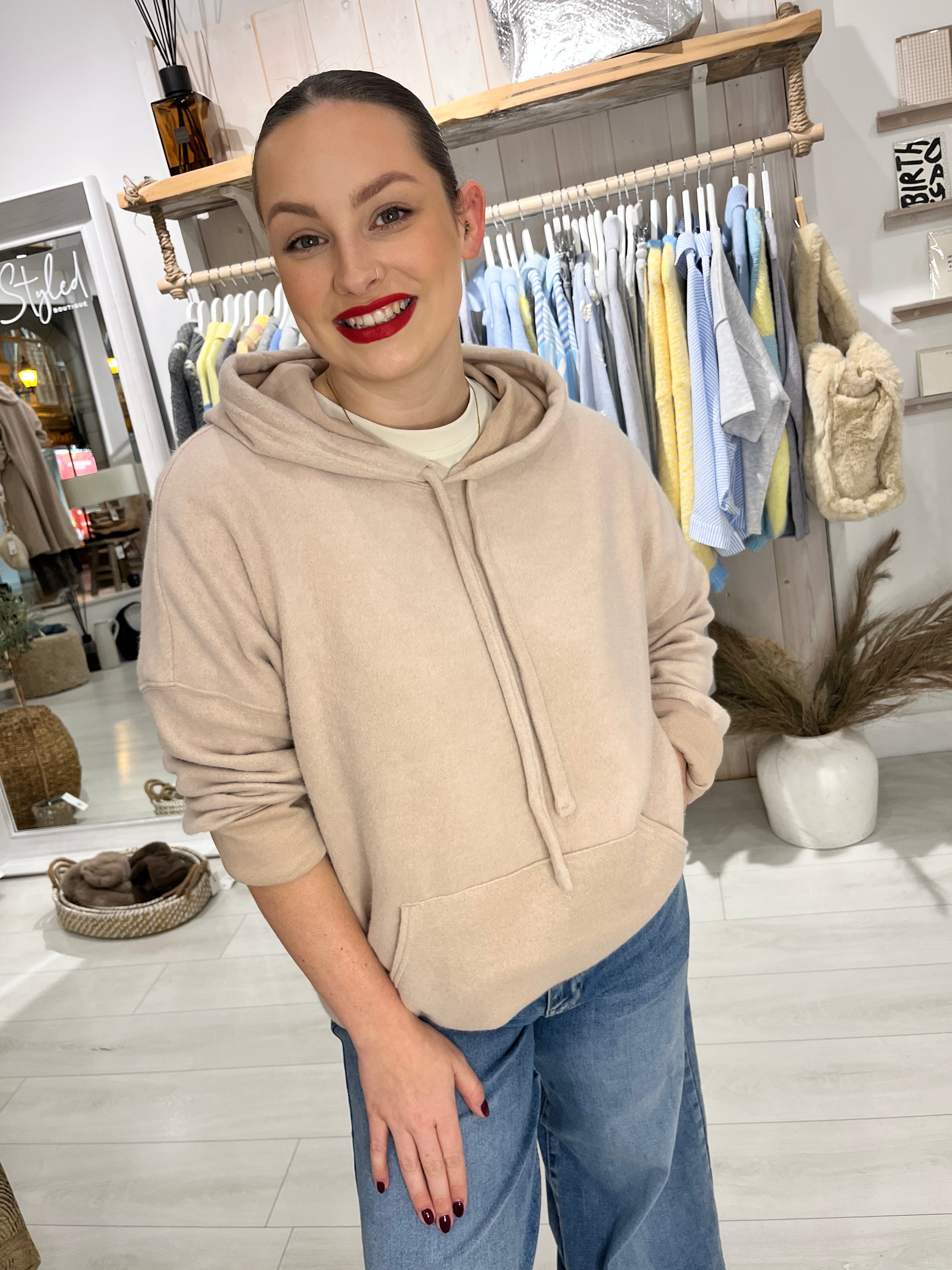Reverse Fleece Hoodie