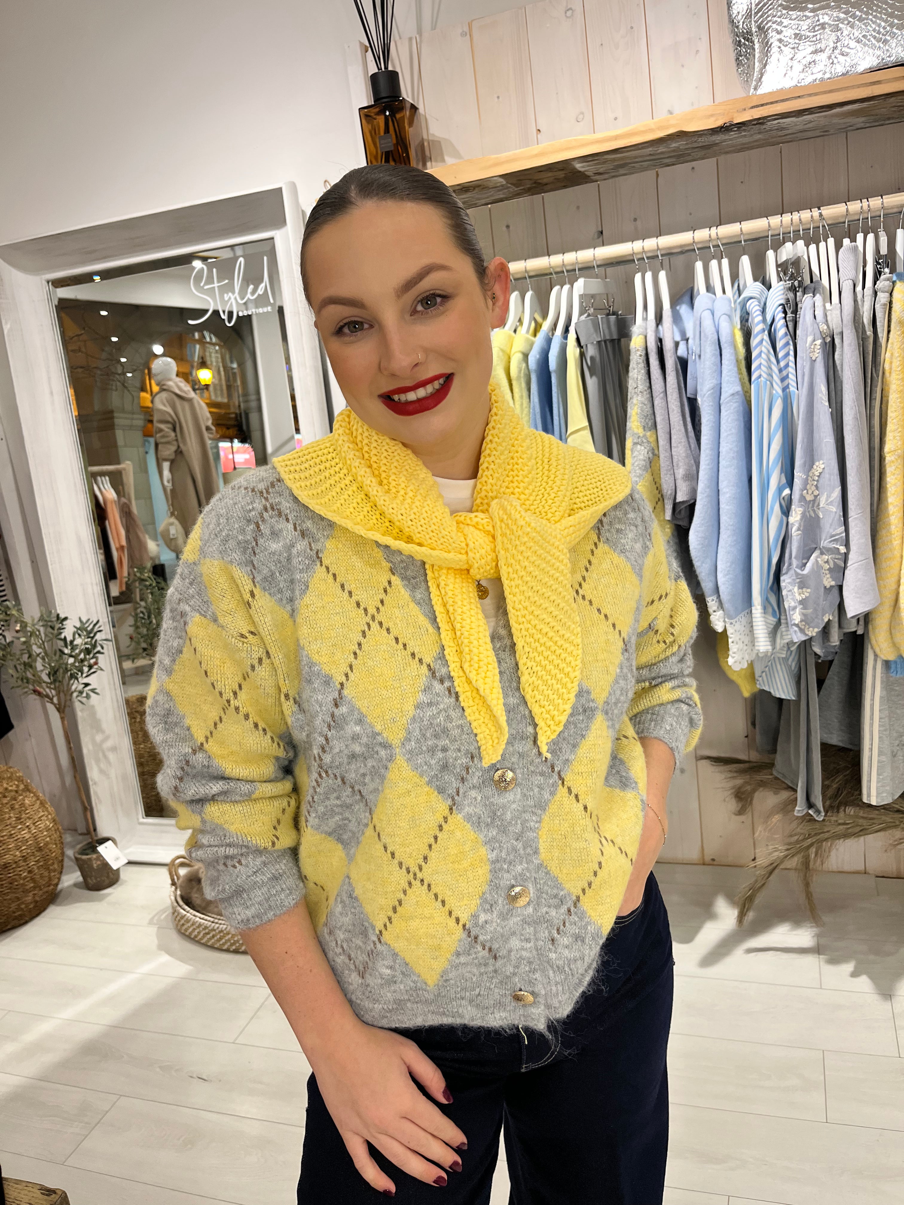 Crochet Knitted Neckerchief