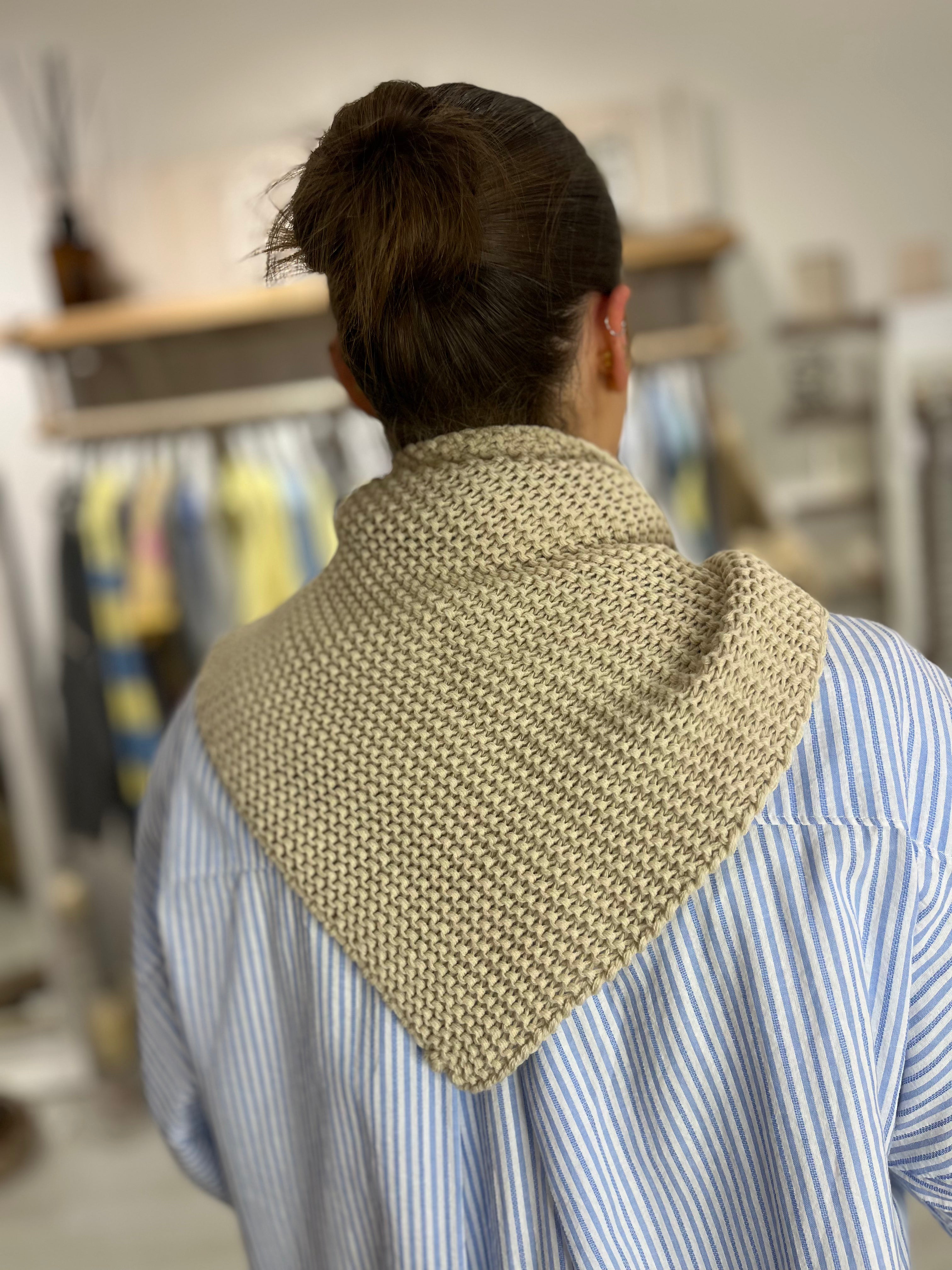 Crochet Knitted Neckerchief