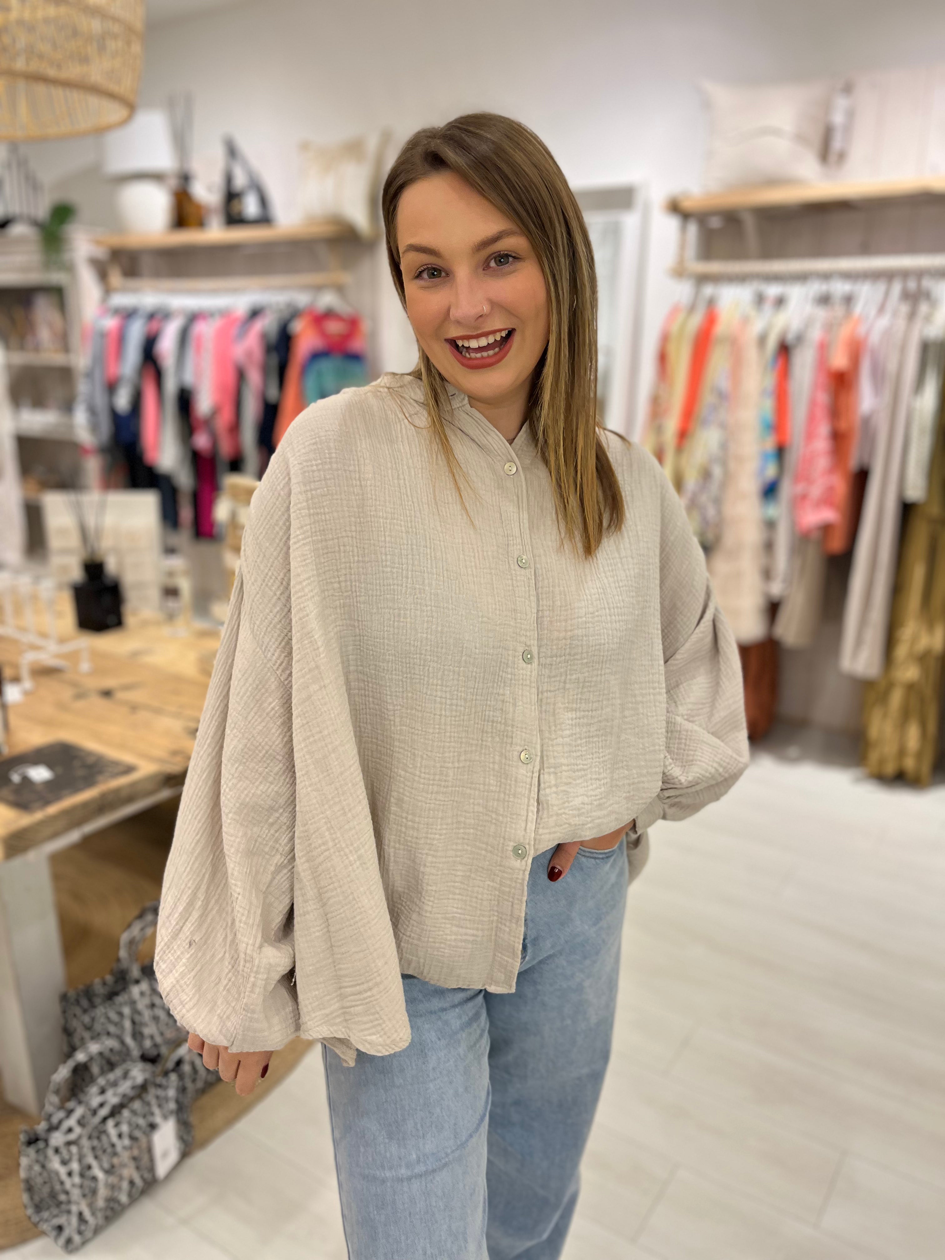 Colette Cheesecloth Shirt