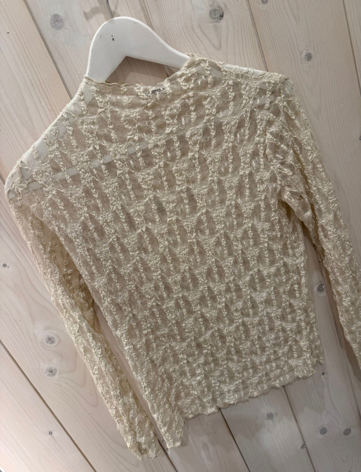 Laura Lace Mesh Top