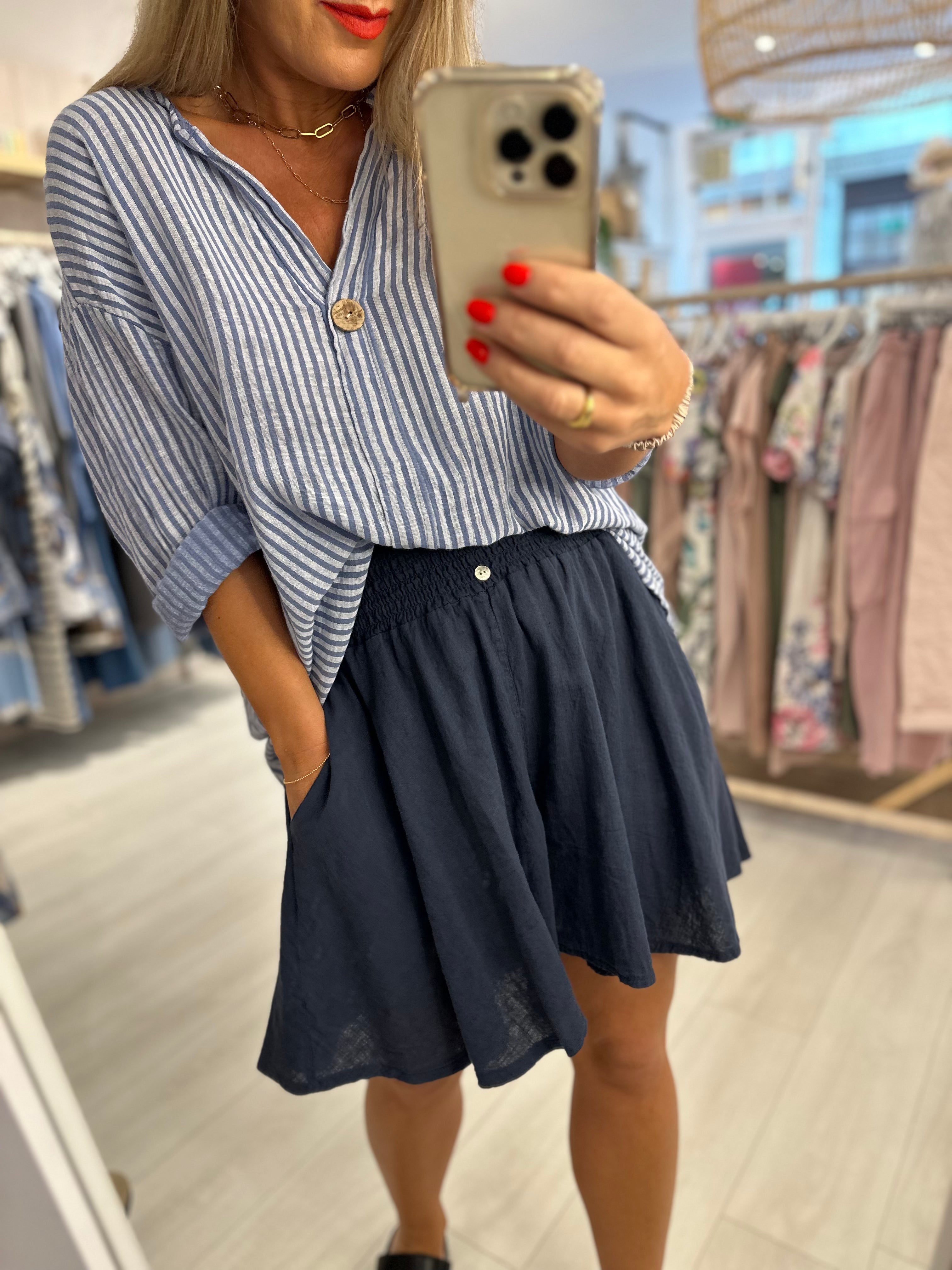Scarlett Striped Blouse