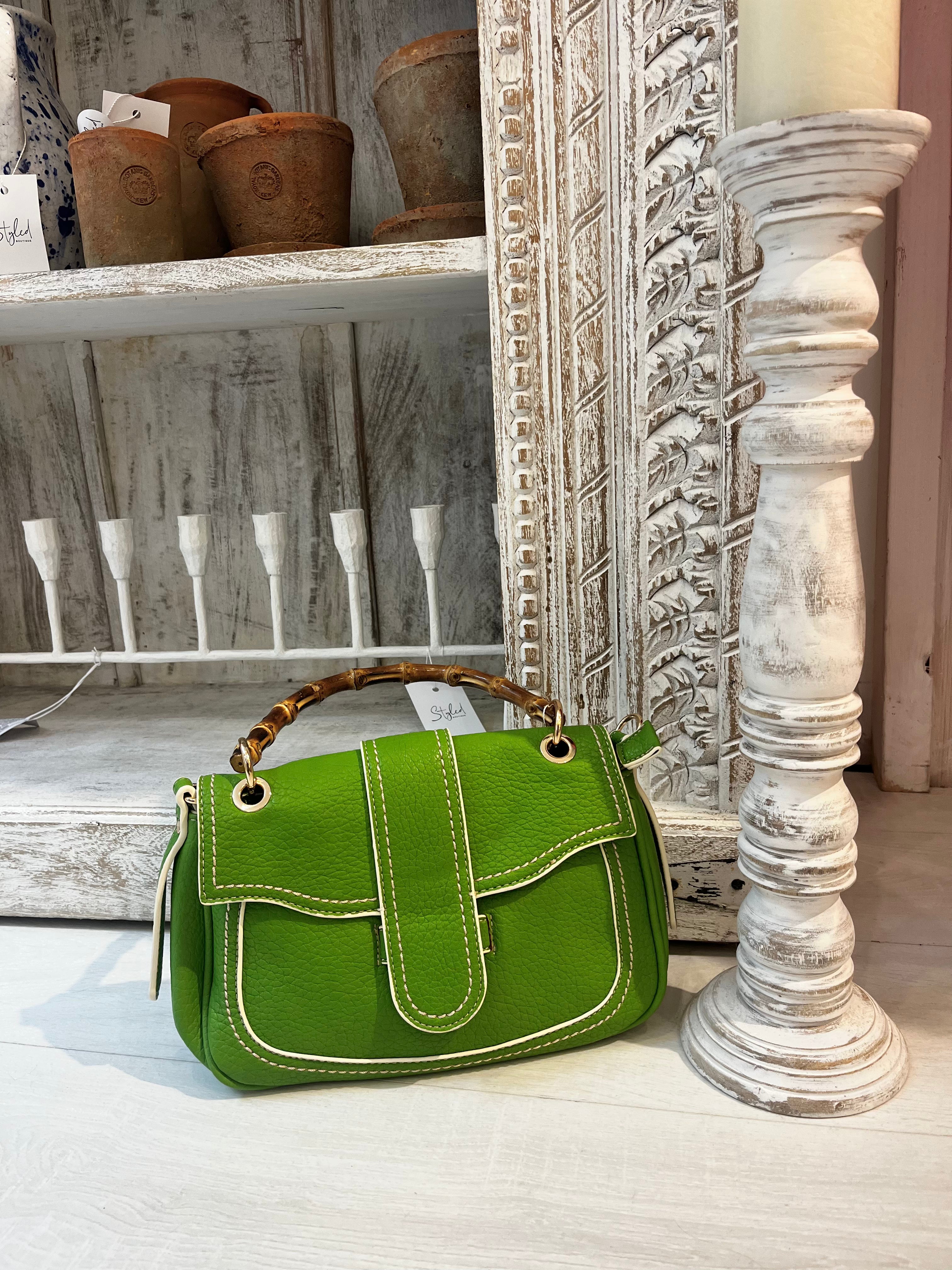 Mikasa Bamboo Handle Bag