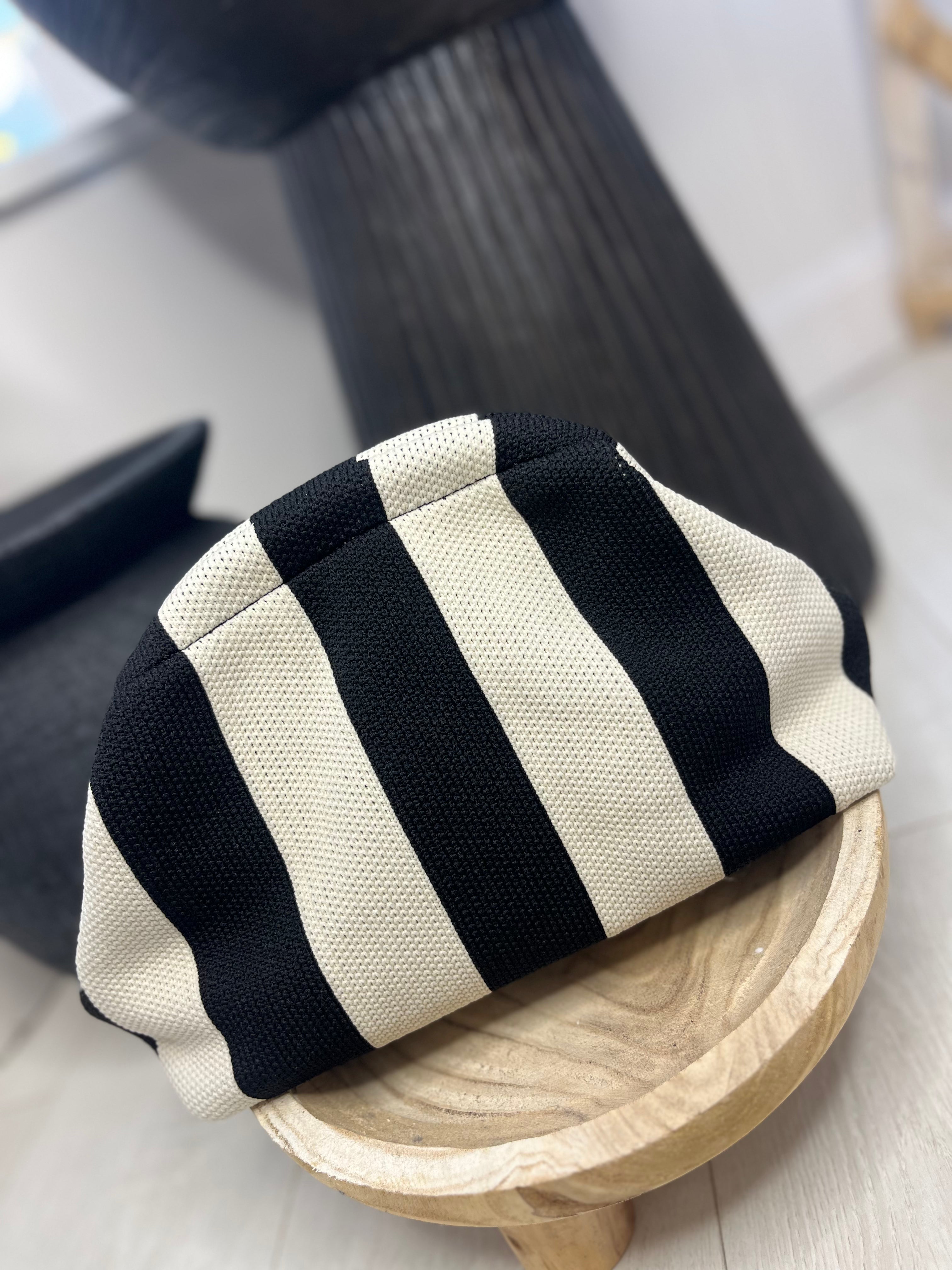 Rio Striped Clutch