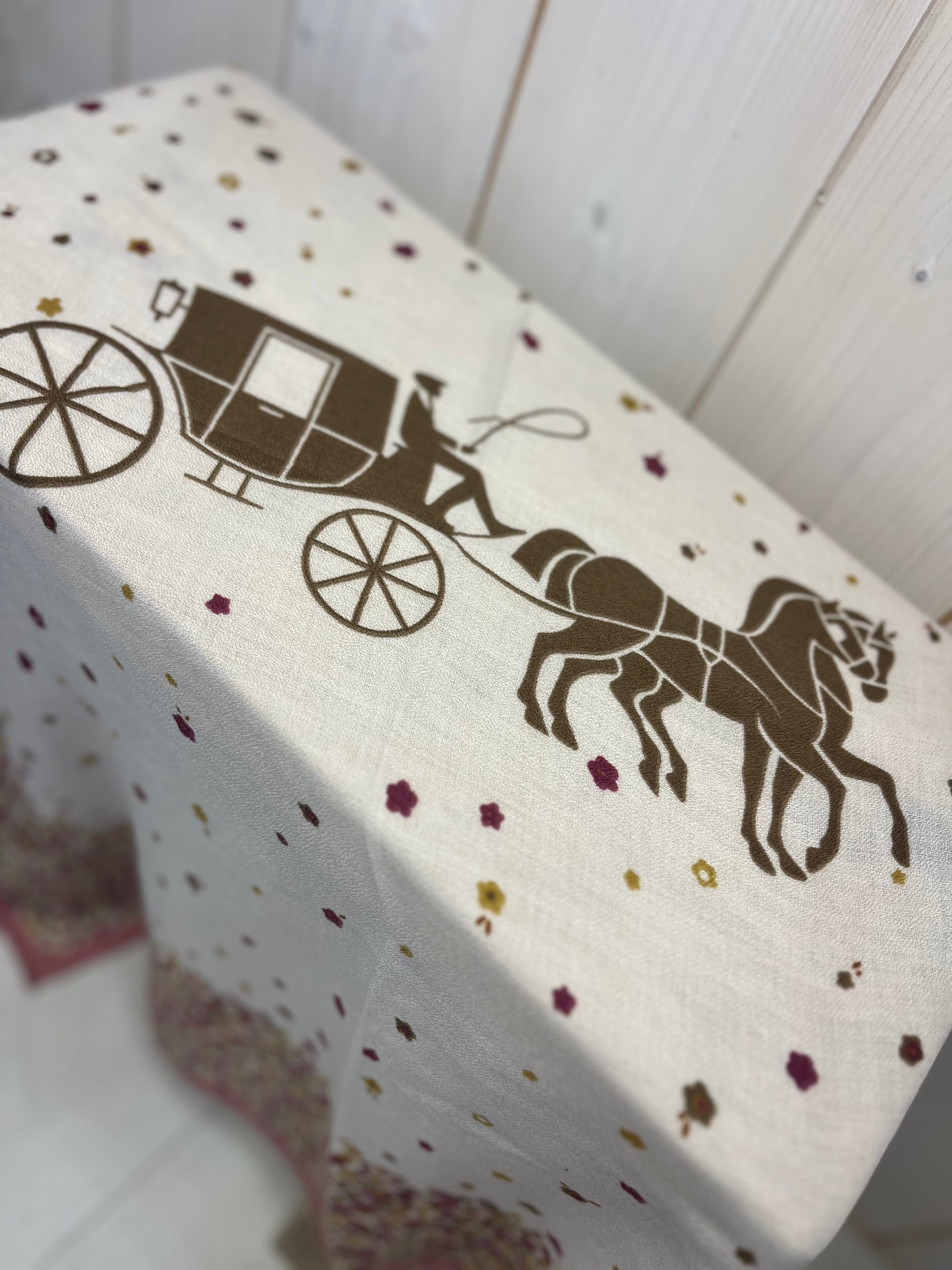 Floral Coach Design Scarf