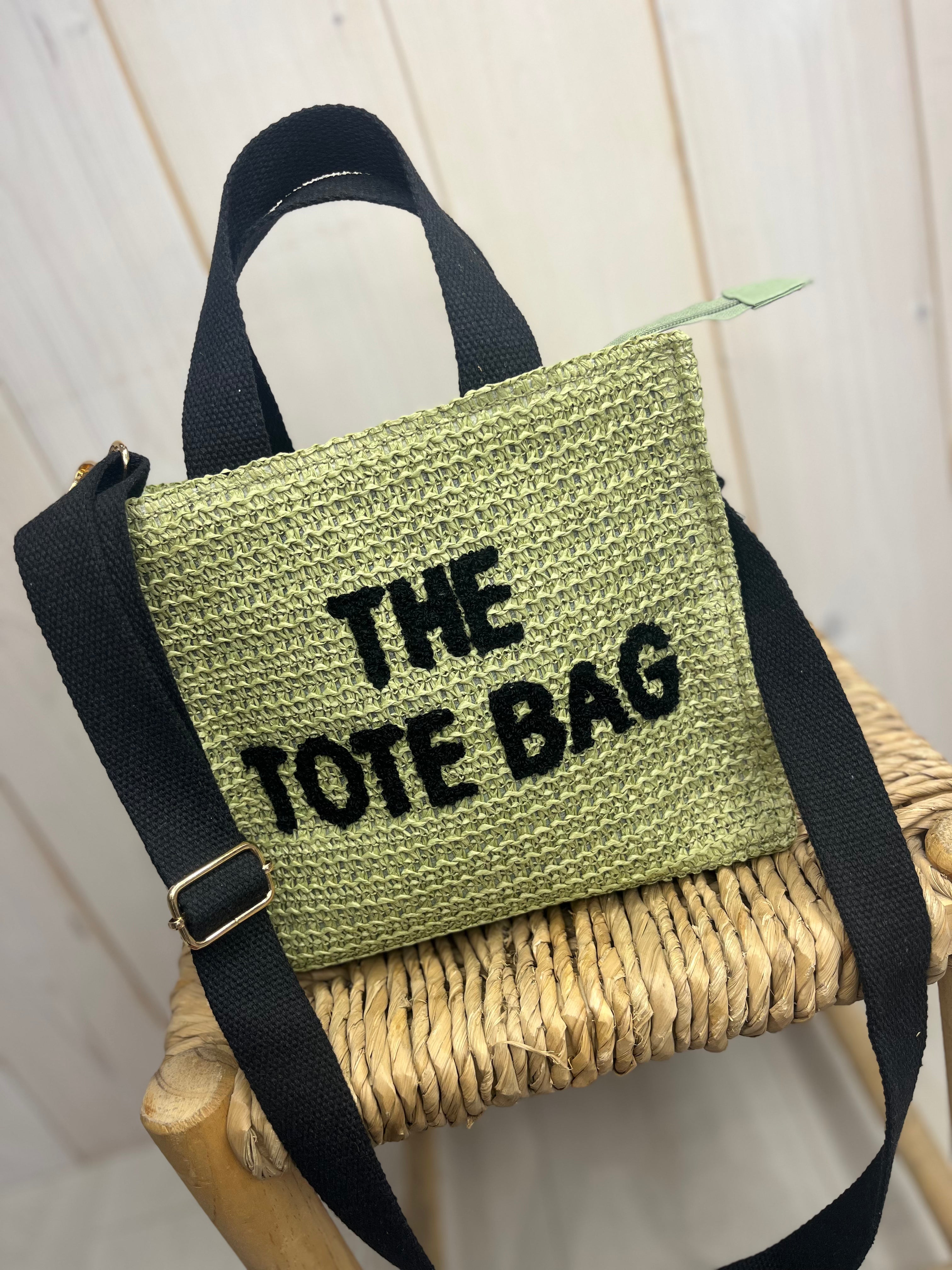The Small Straw Tote Bag