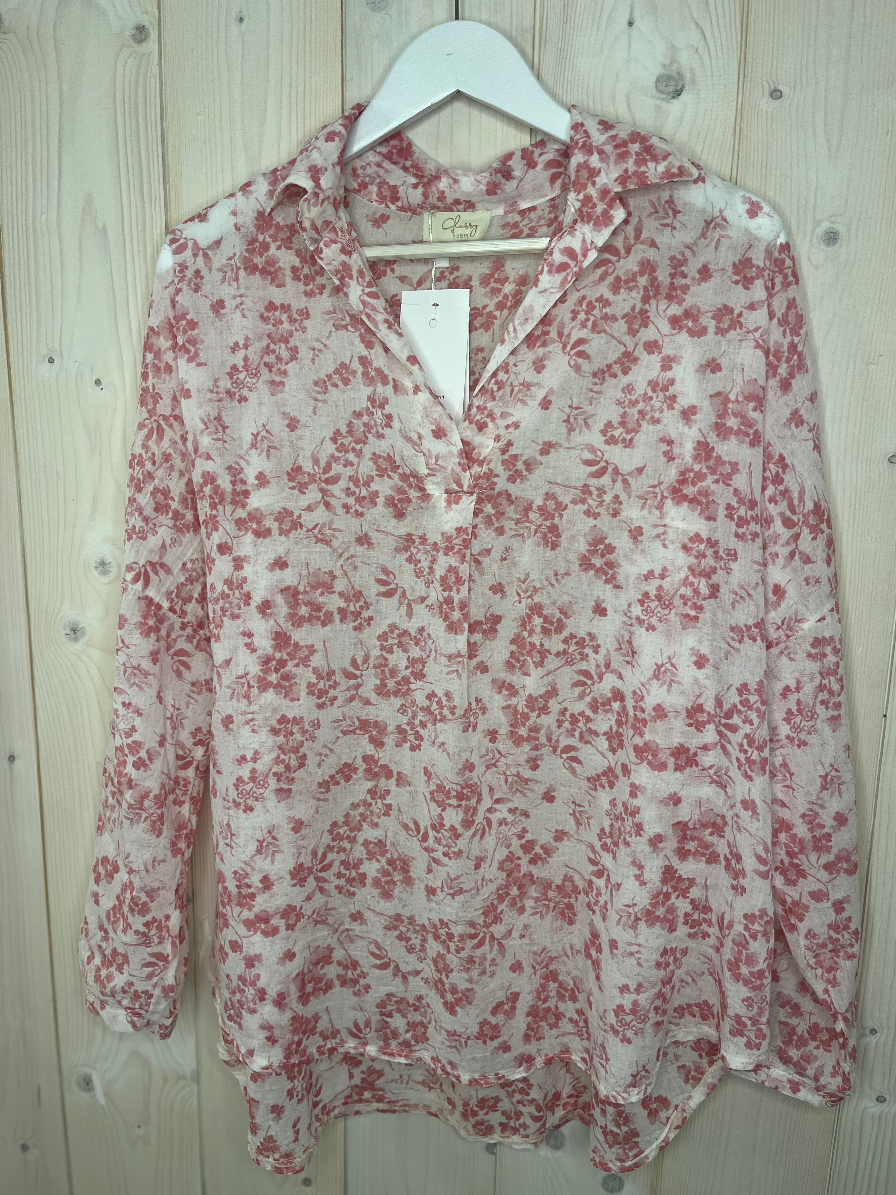 Elsie Flower Shirt
