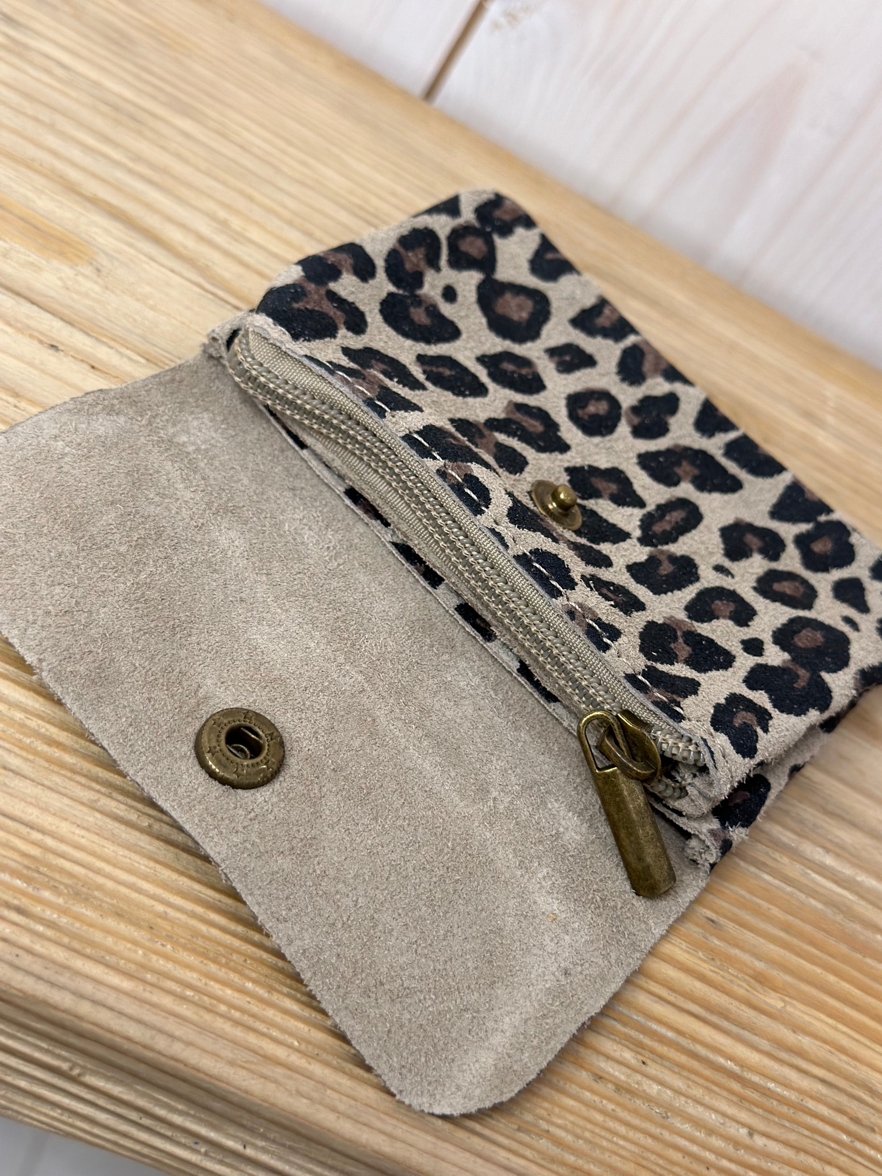 Leopard Print Mini Purse