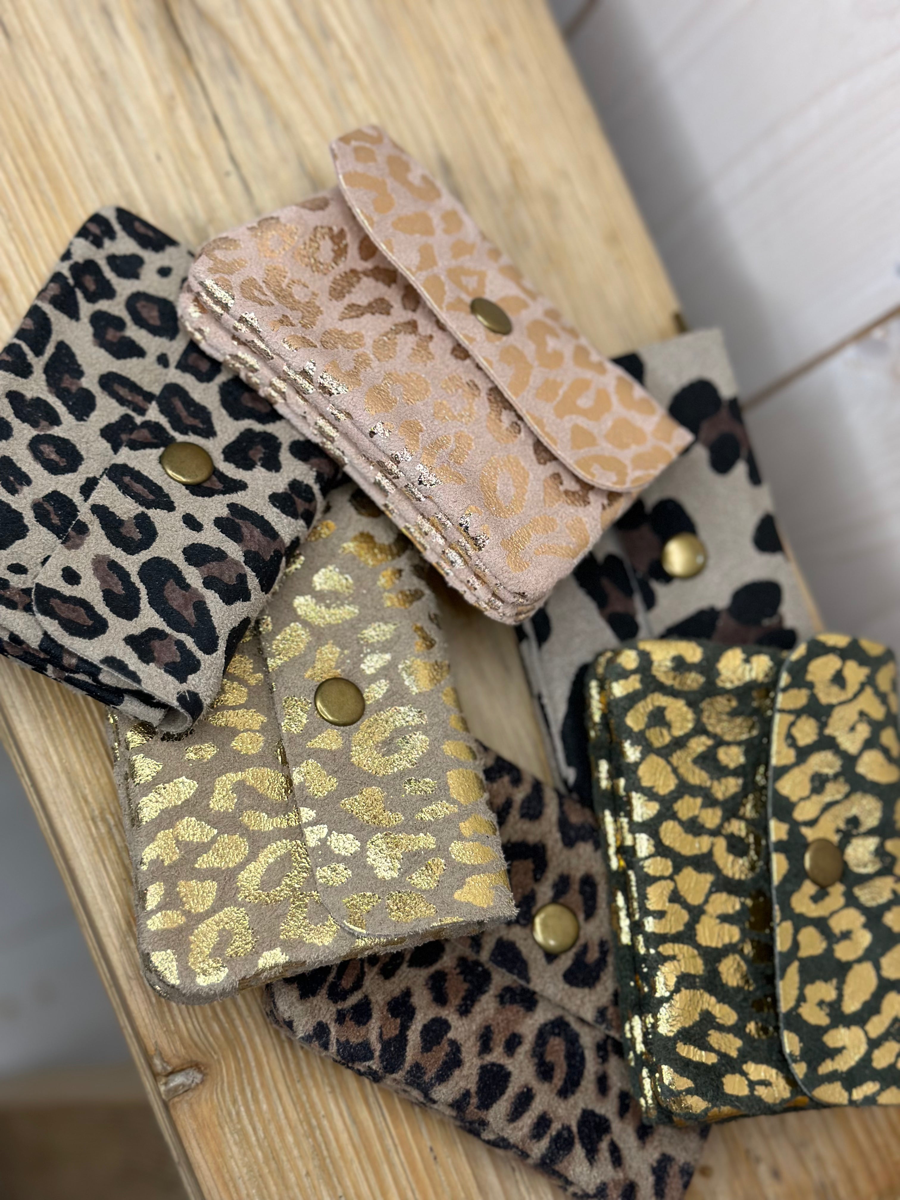 Leopard Print Mini Purse