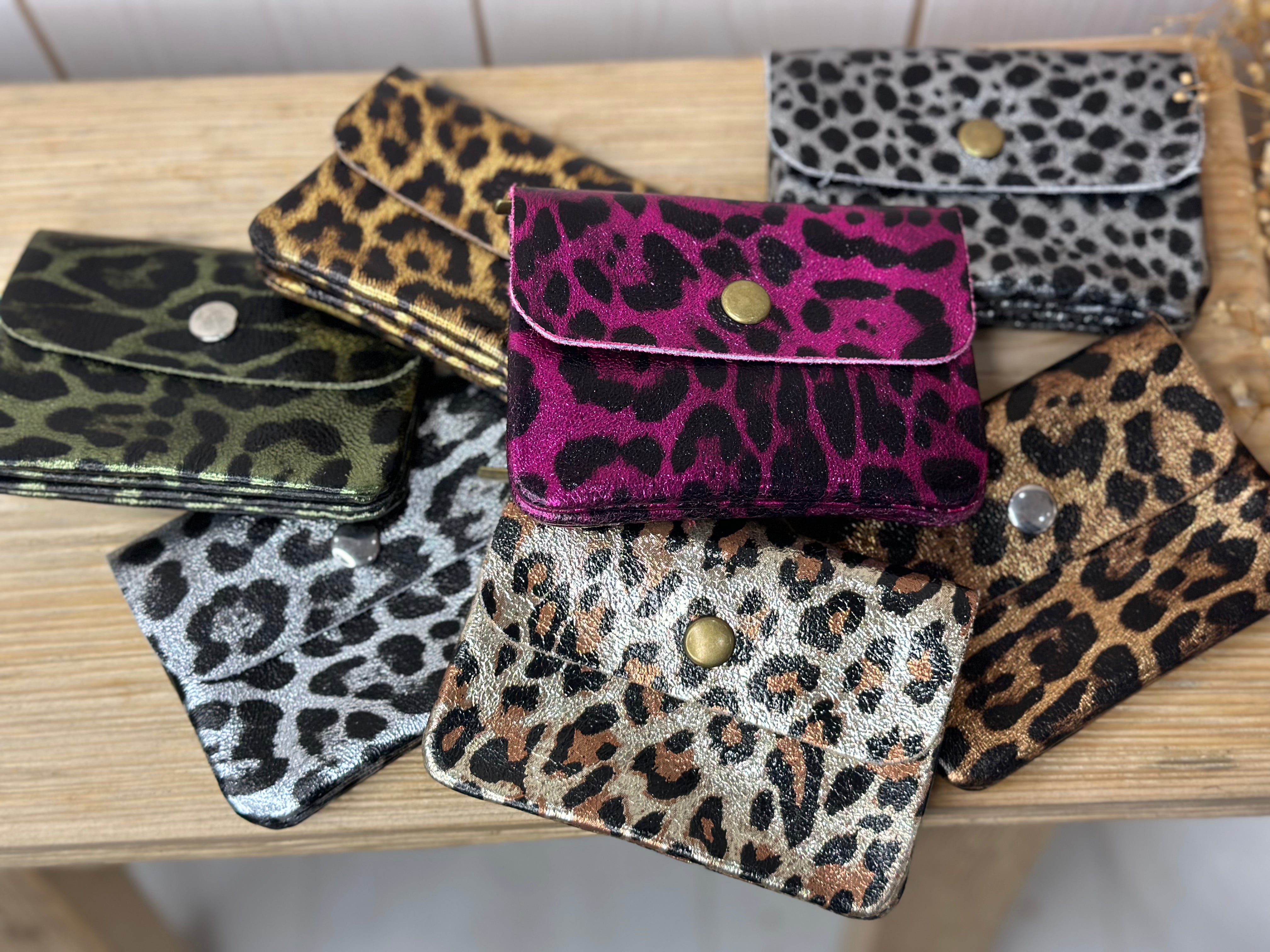 Leopard Print Mini Purse