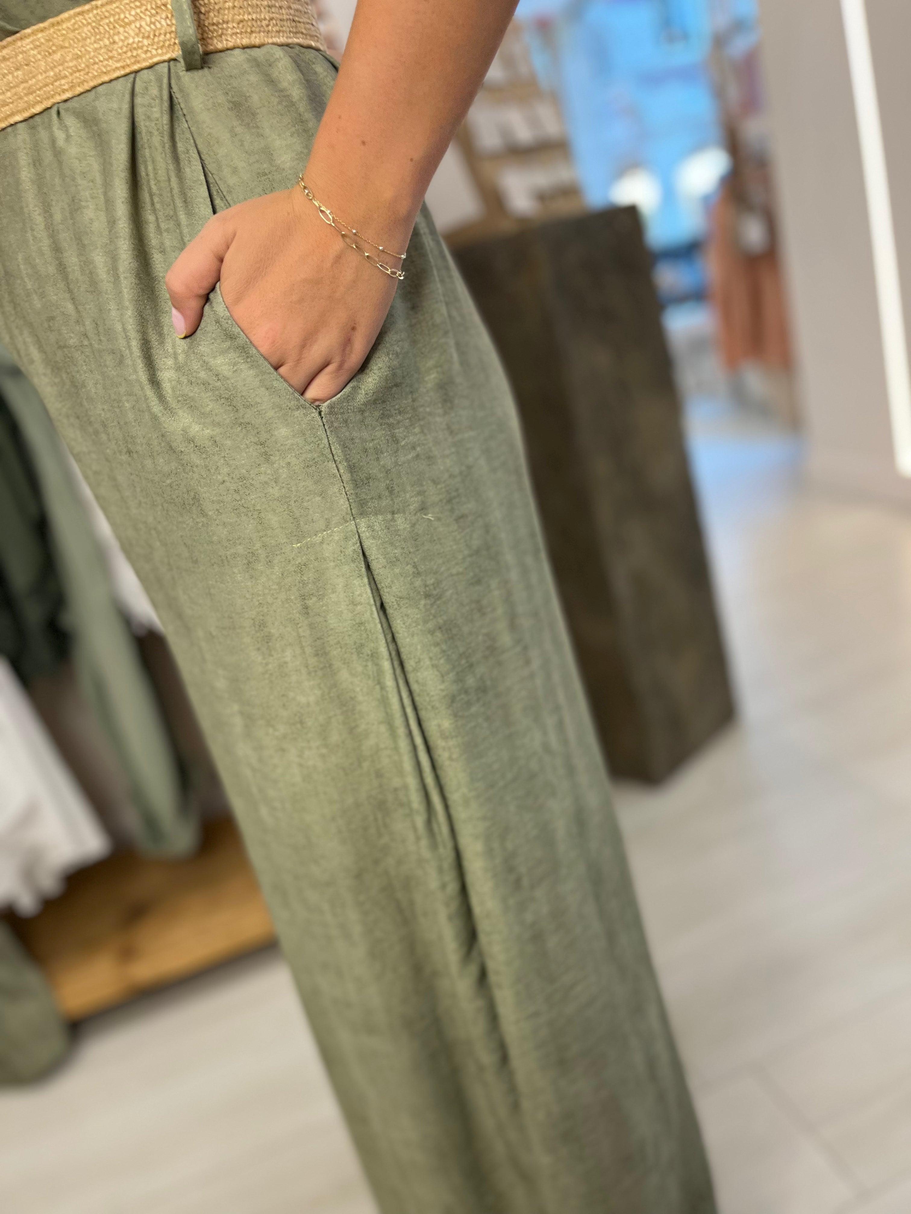 Margot Belted Jumpsuit