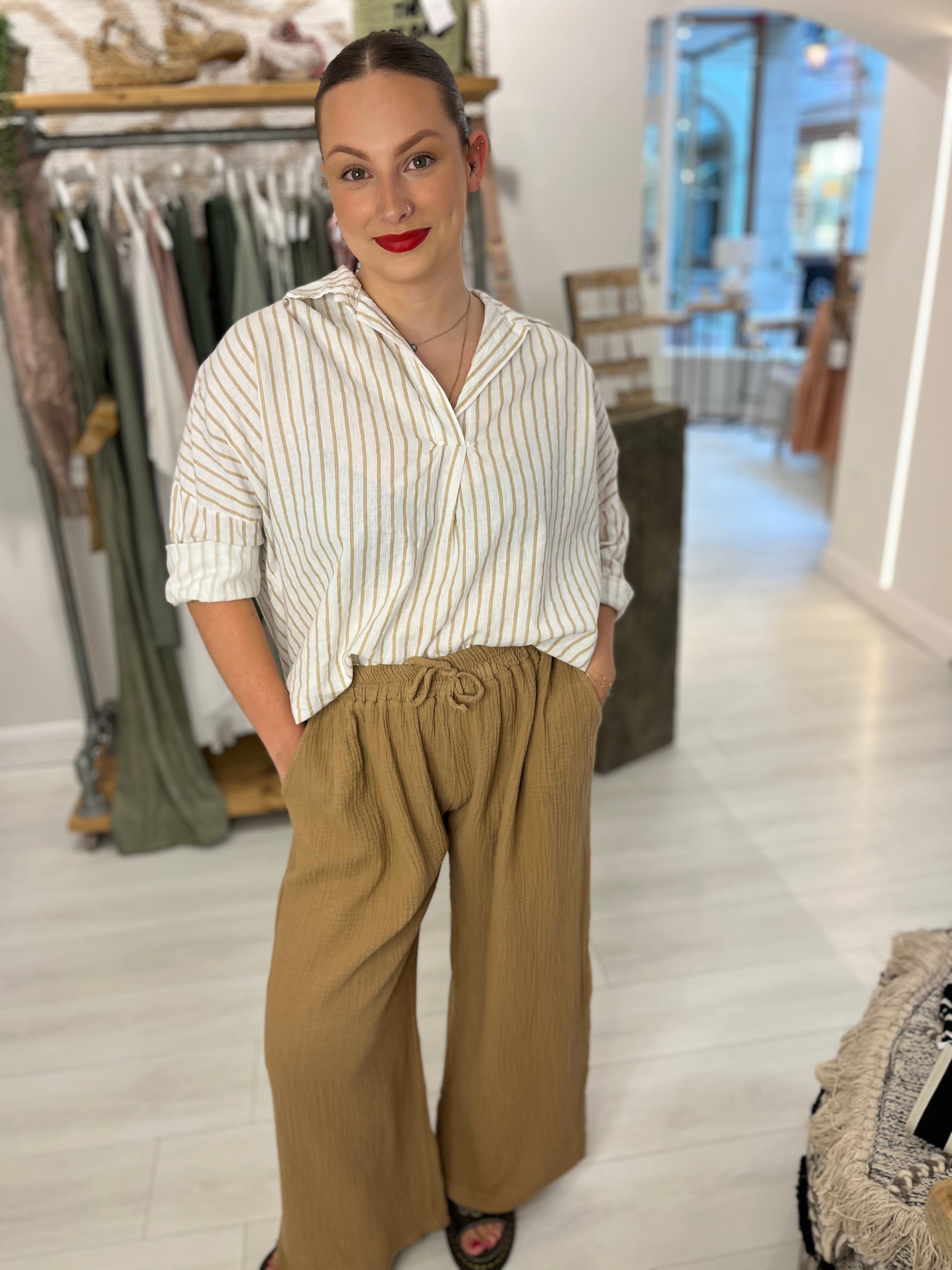 Gianna Striped Shirt