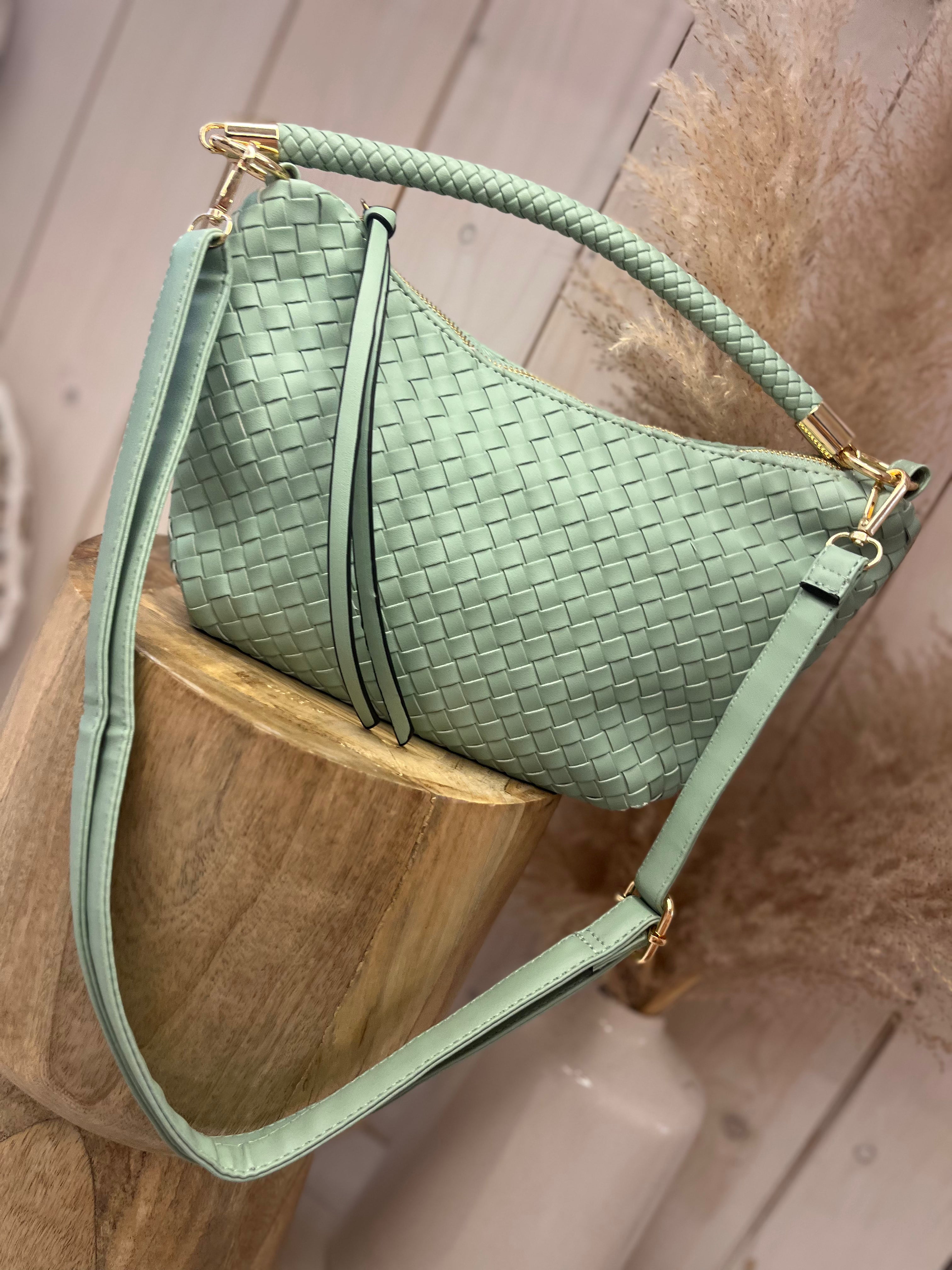 Small Boti Woven Handbag