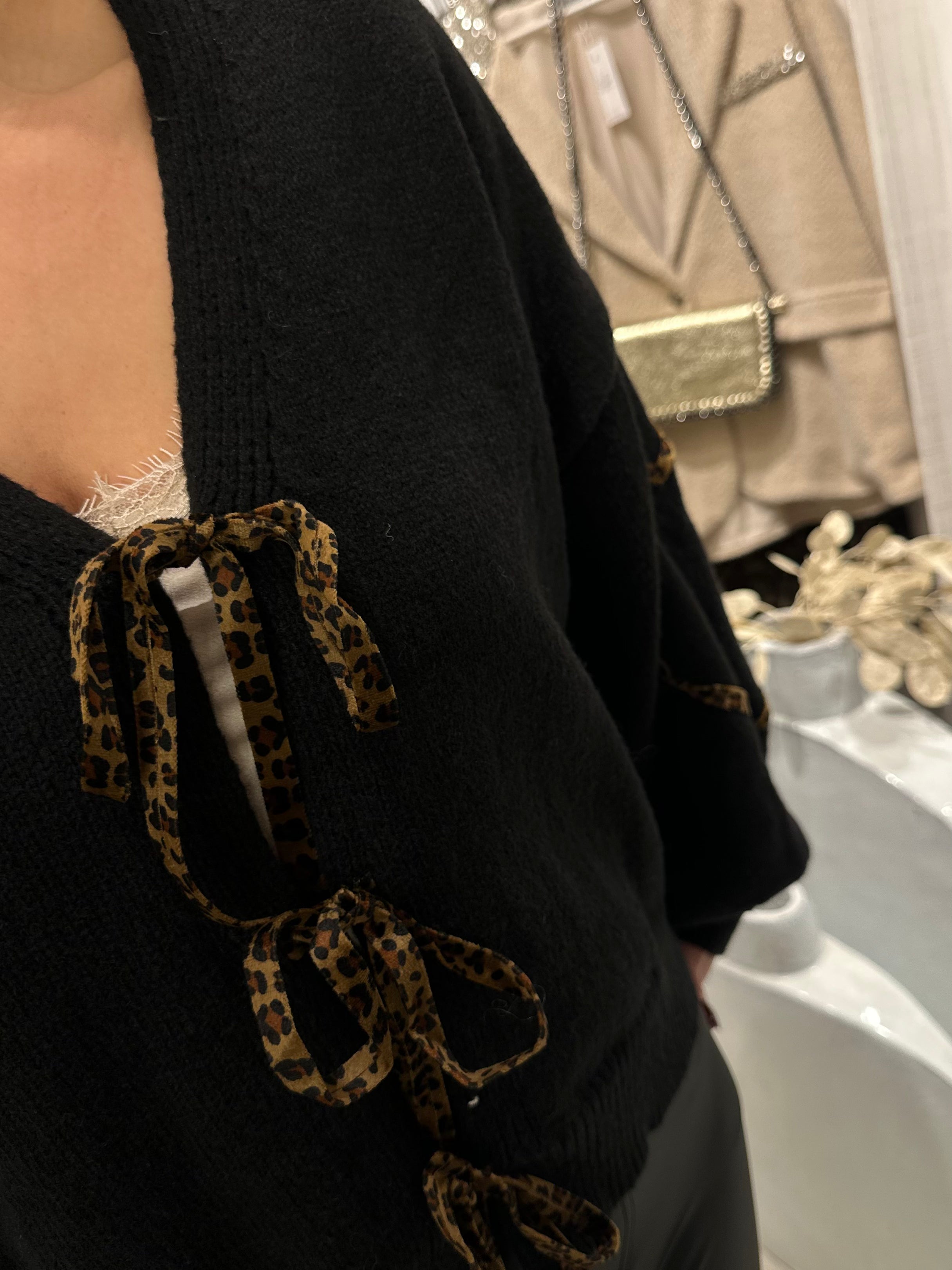 Bronya Love Leopard Cardigan