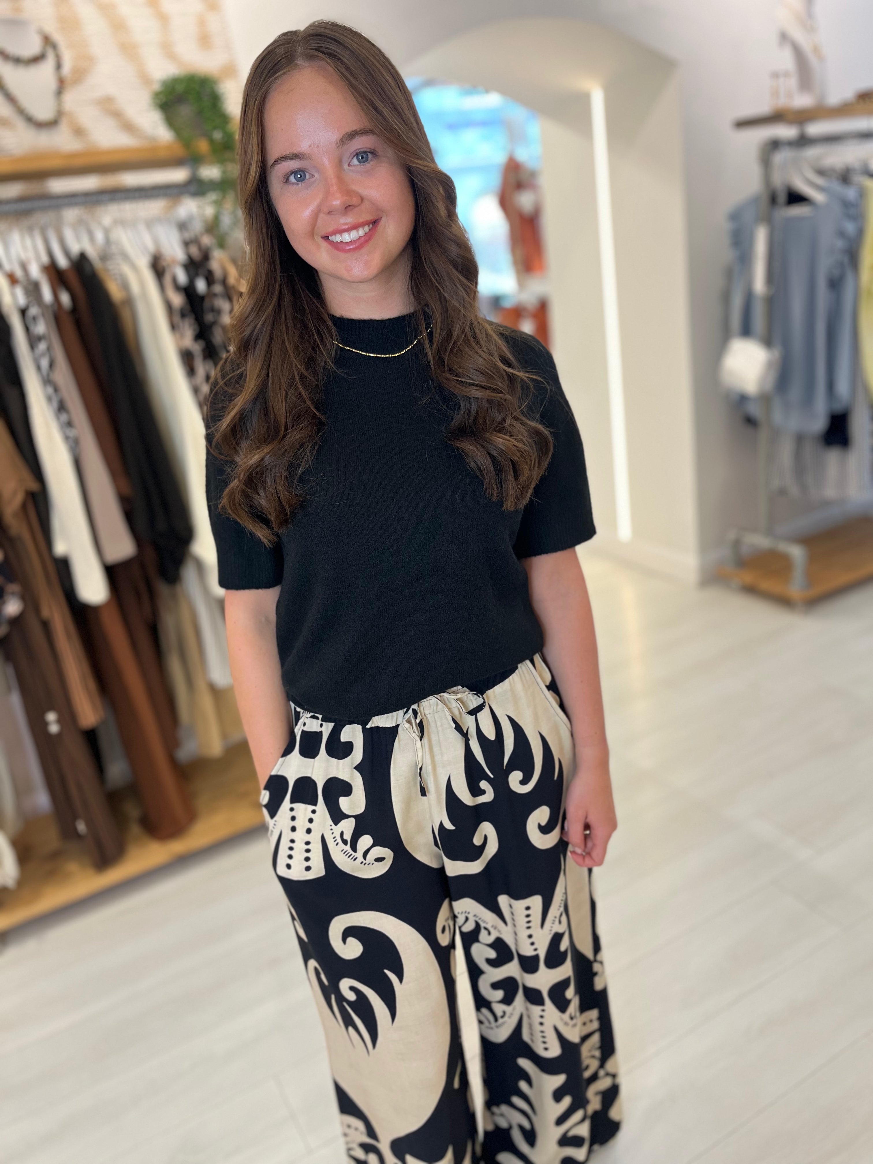 Winnie Wool Blend Top