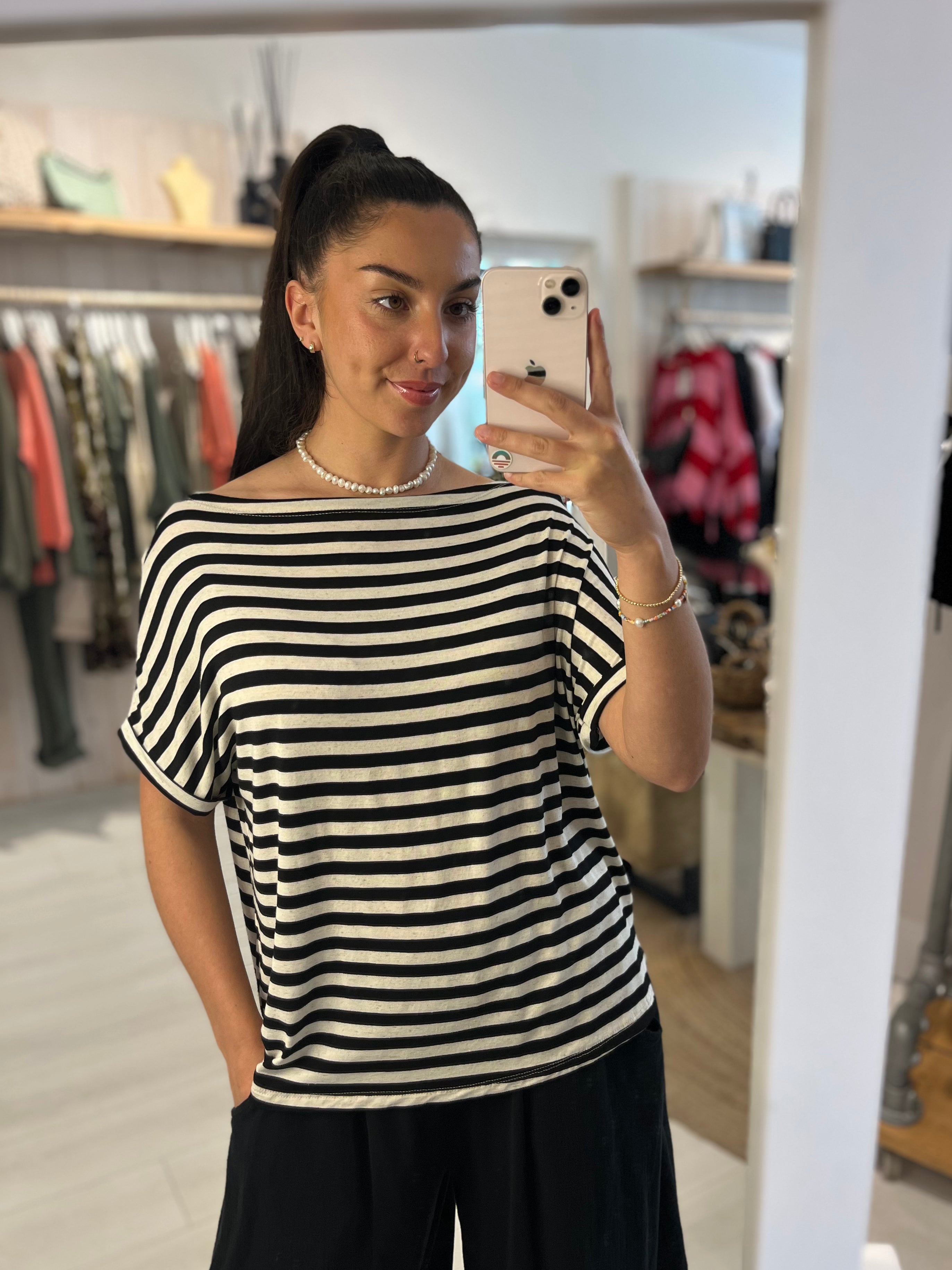 Agnes Striped Tee