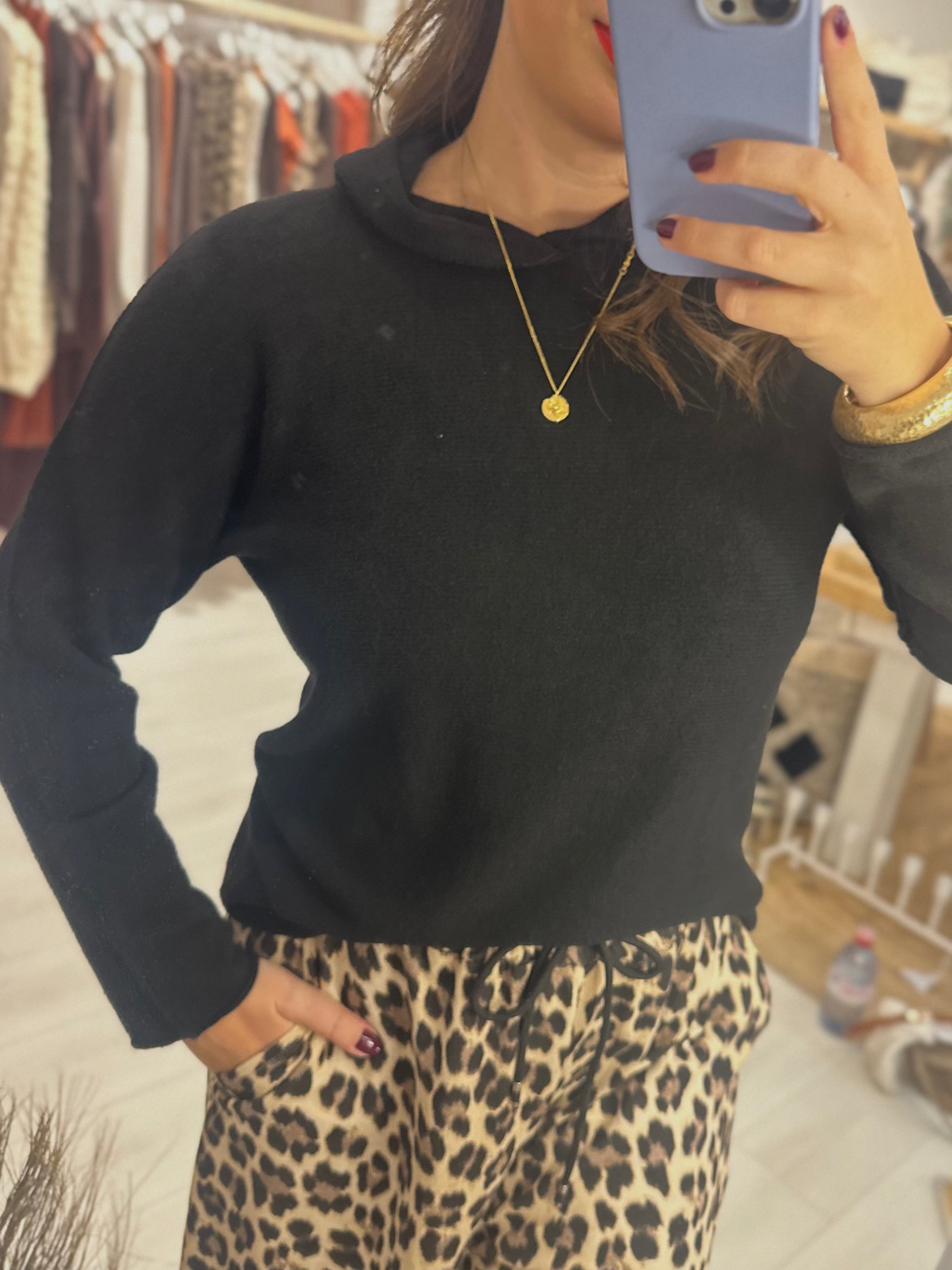 Nelly Knitted Hoodie