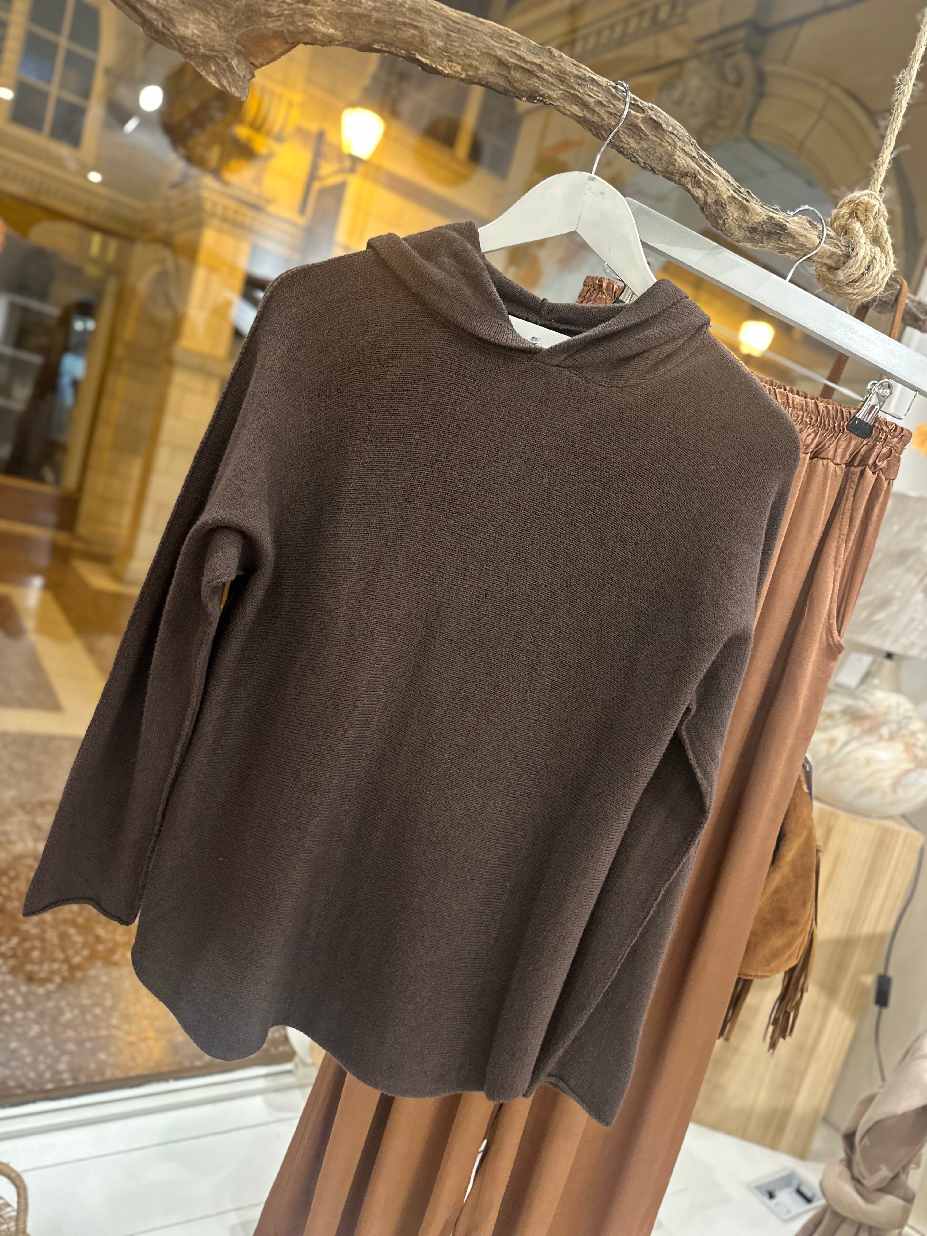 Nelly Knitted Hoodie