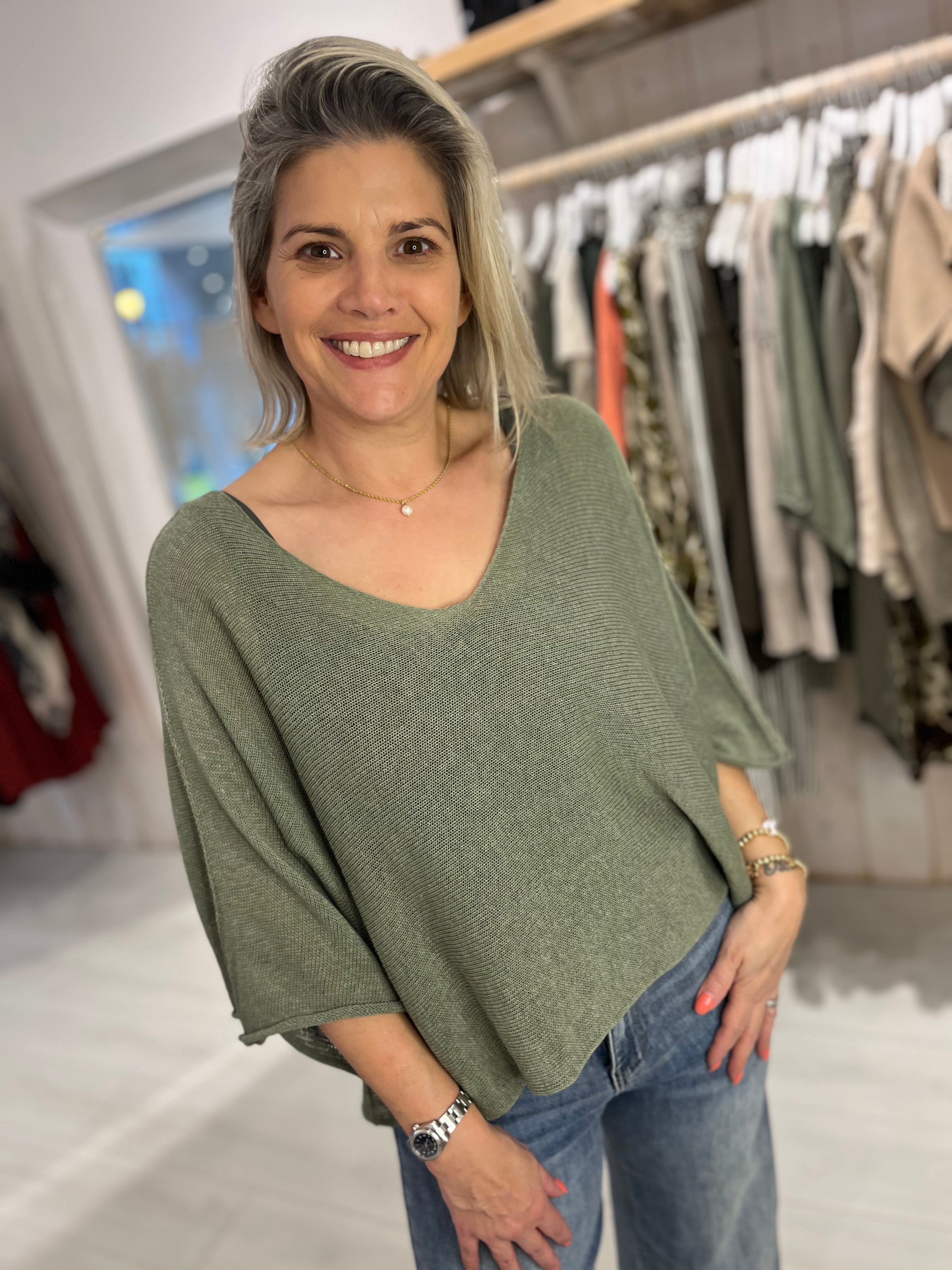 Elaine Fine Knit Top