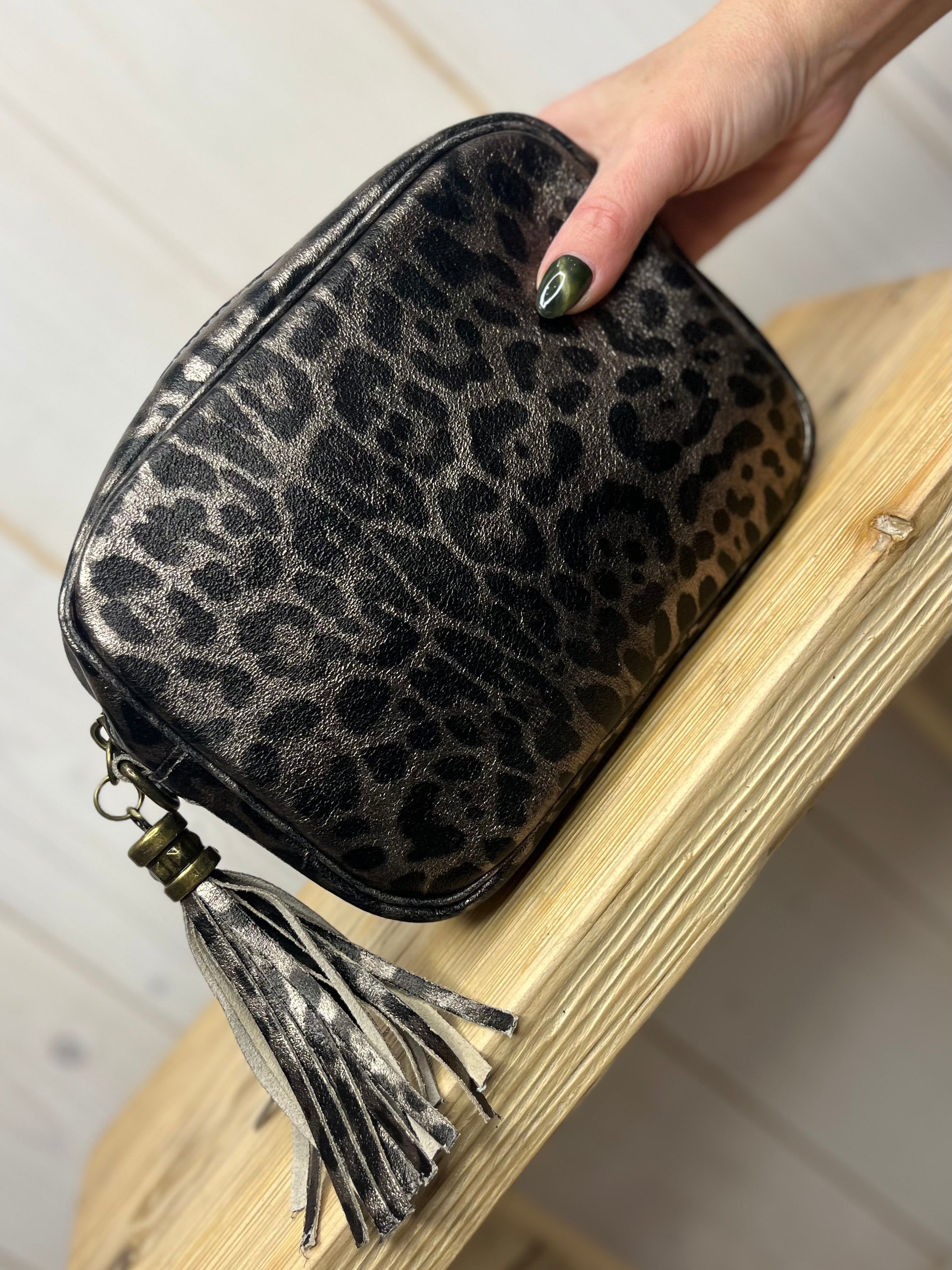 Aleah Leather Camera Bag